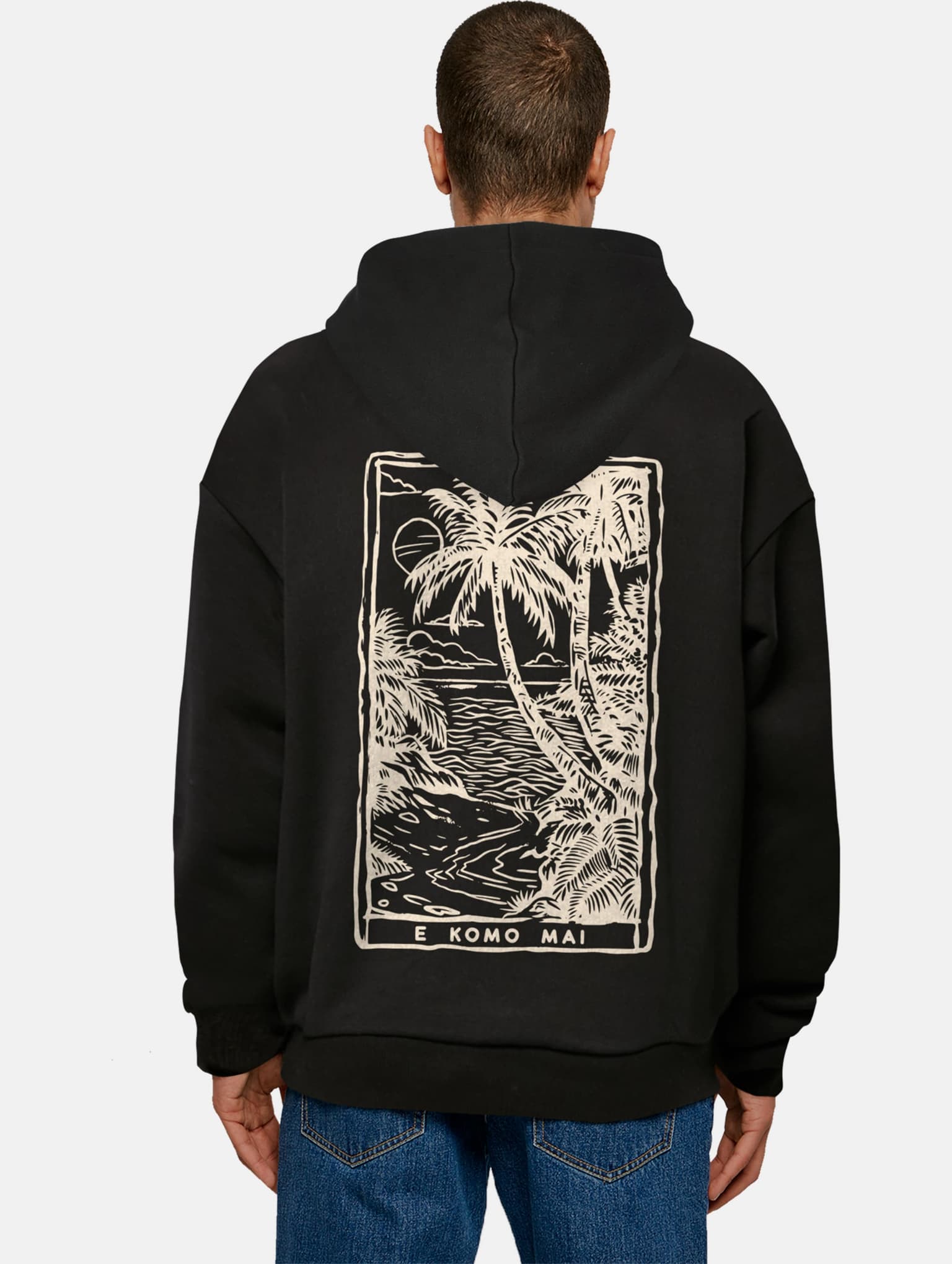 Merchcode Hawai Oversized Hoody – Bild 2