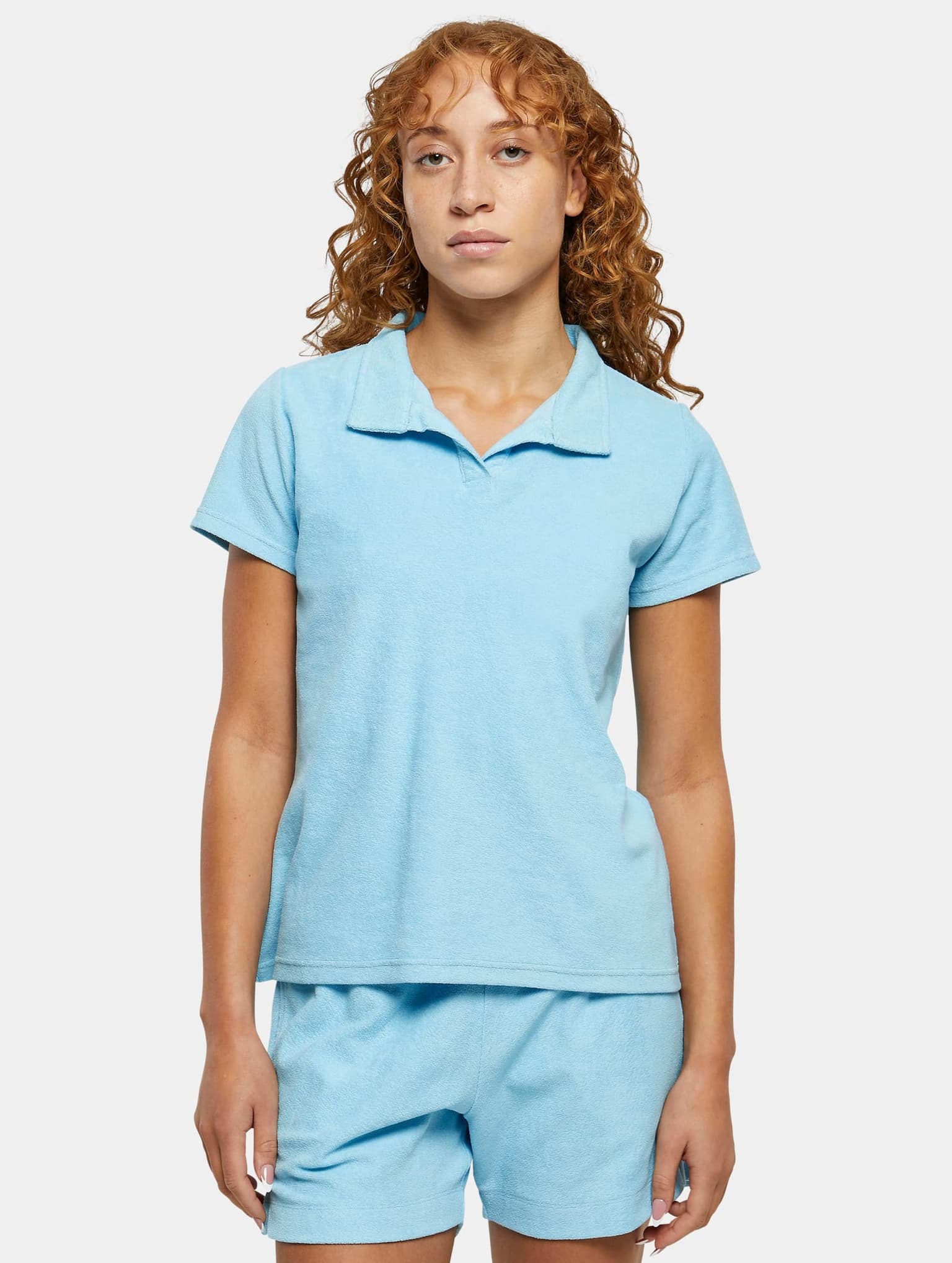 Urban Classics Ladies Towel Polo Tee