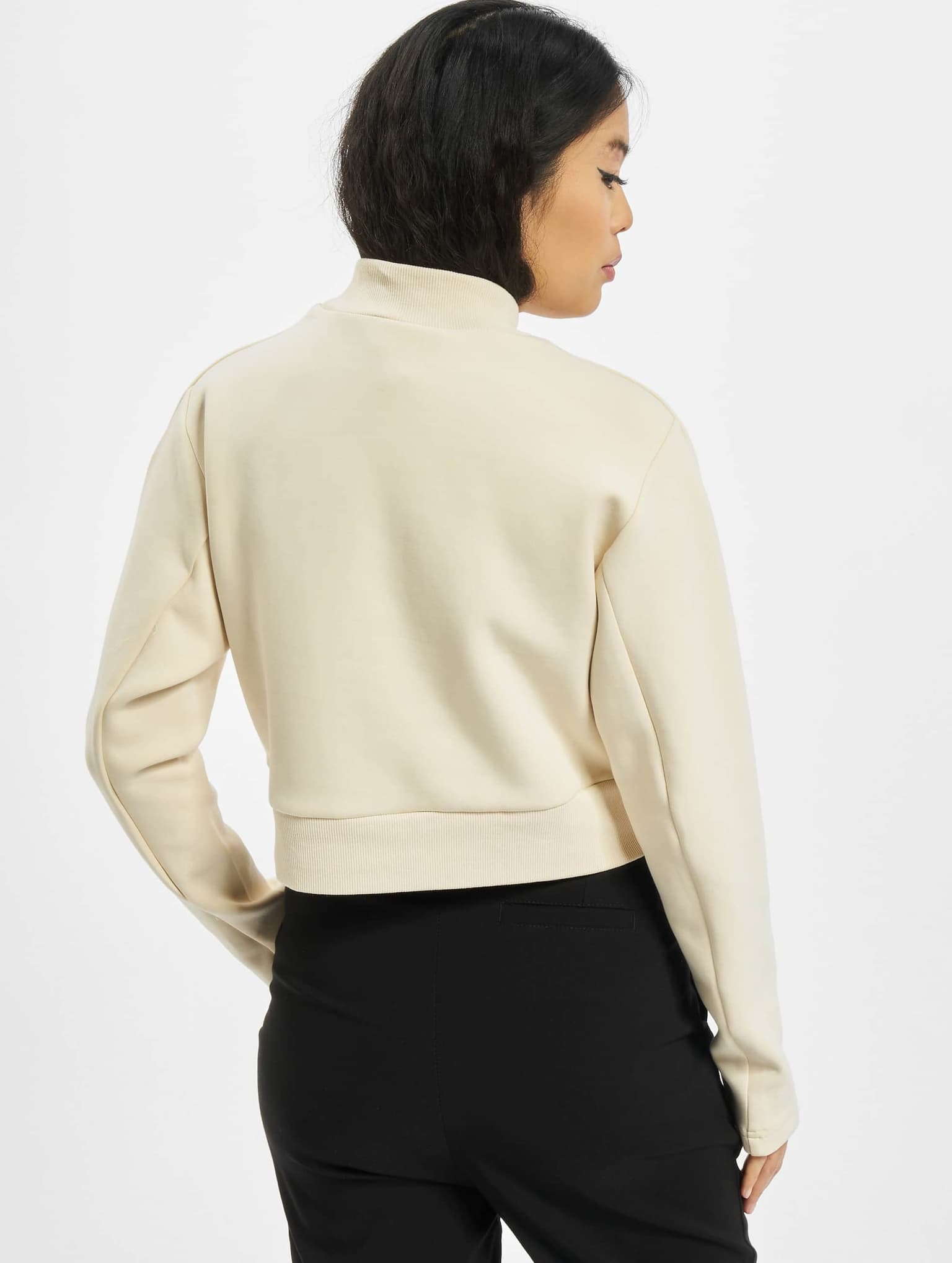 Urban Classics Ladies Interlock Short Turtleneck Crew – Bild 2