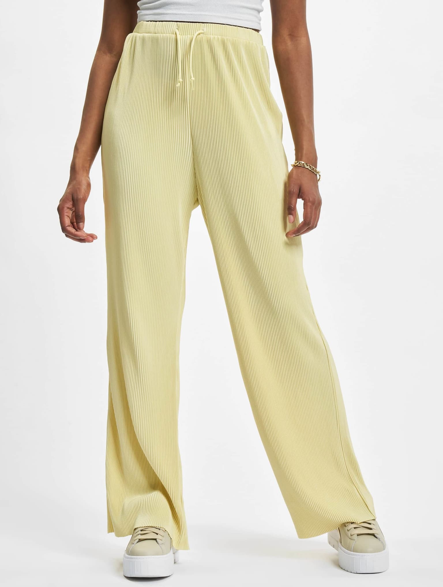 Urban Classics Ladies Plisse Pants – Bild 3