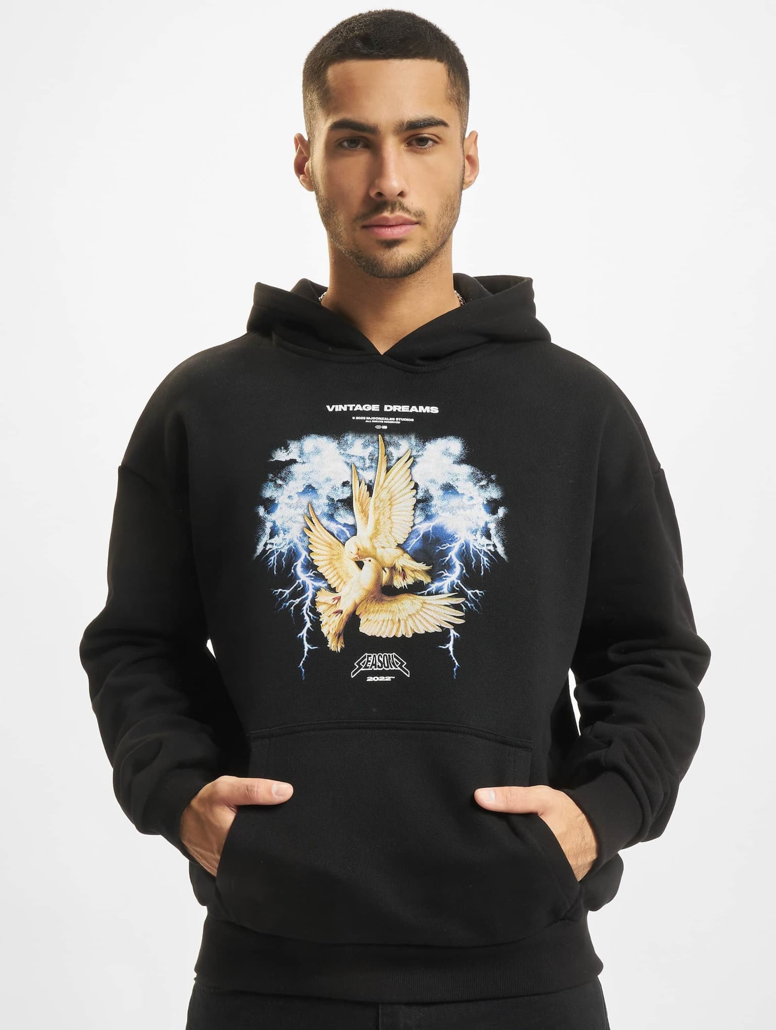 MJ Gonzales VINTAGE DREAMS V.1 Heavy Hoody Oversized Essentials V.4 – Bild 3