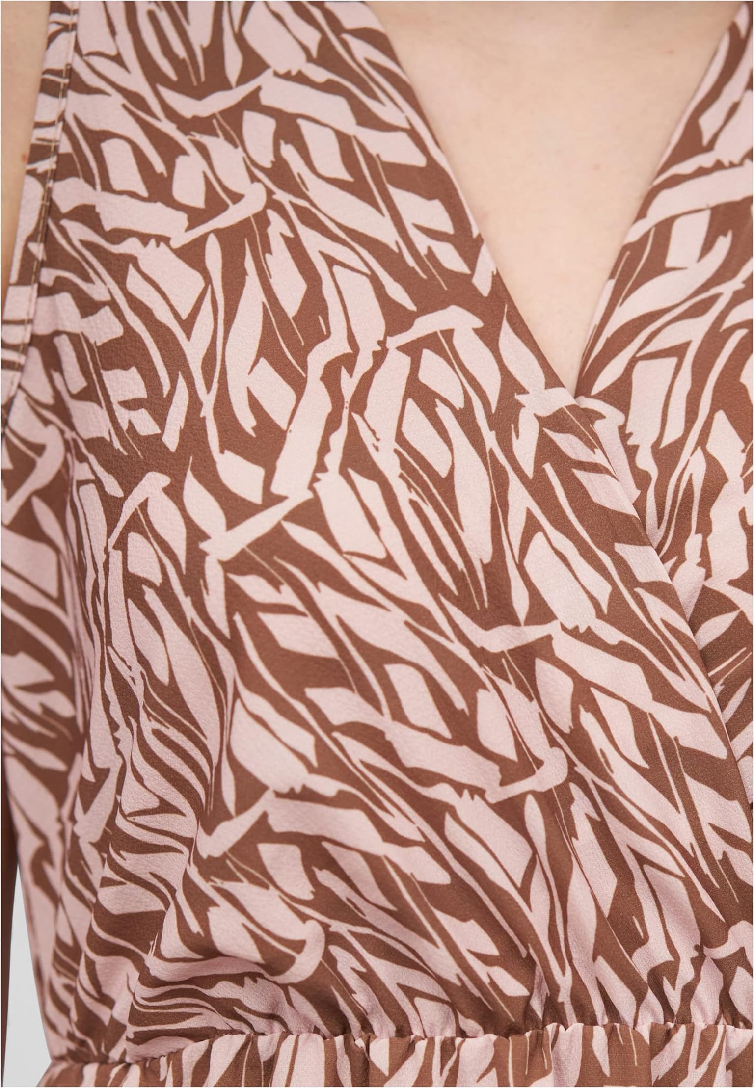 Cloud5ive Damen Maxi Kleid in Wickeloptik mit All Over Print – Bild 3