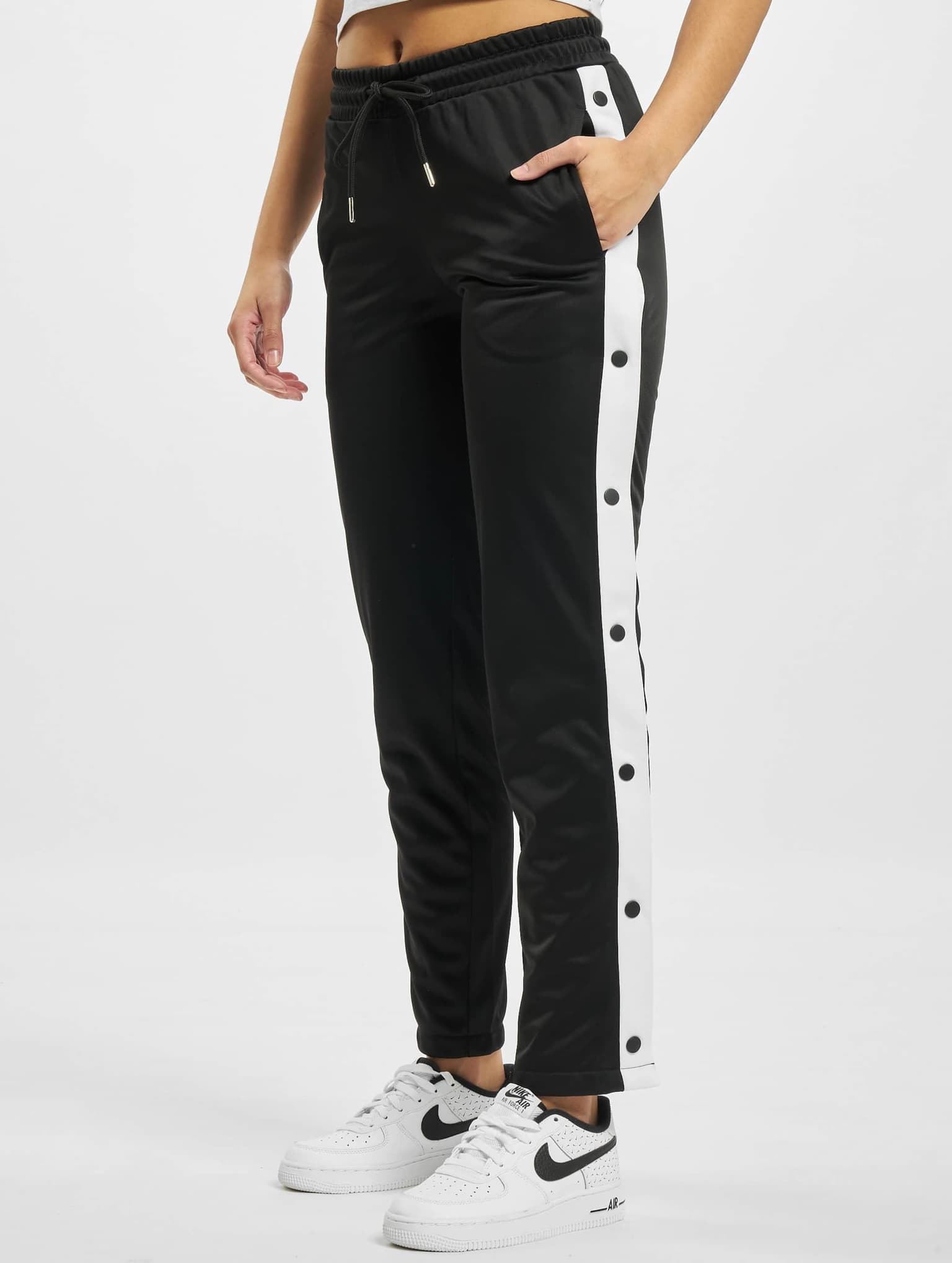 Urban Classics Ladies Button Up Track Pants