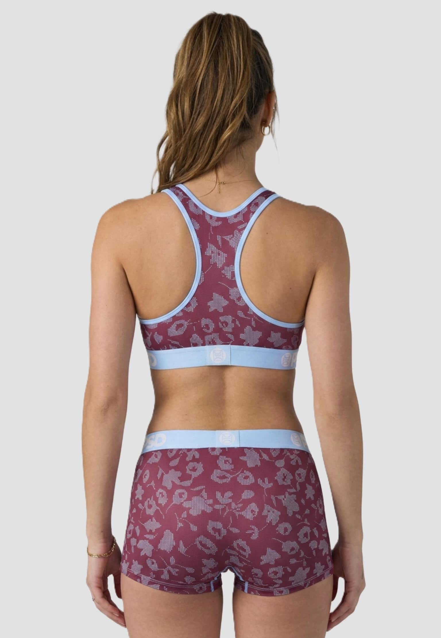 PSD HALFTONE BLOOM SPORTS BRA – Bild 2