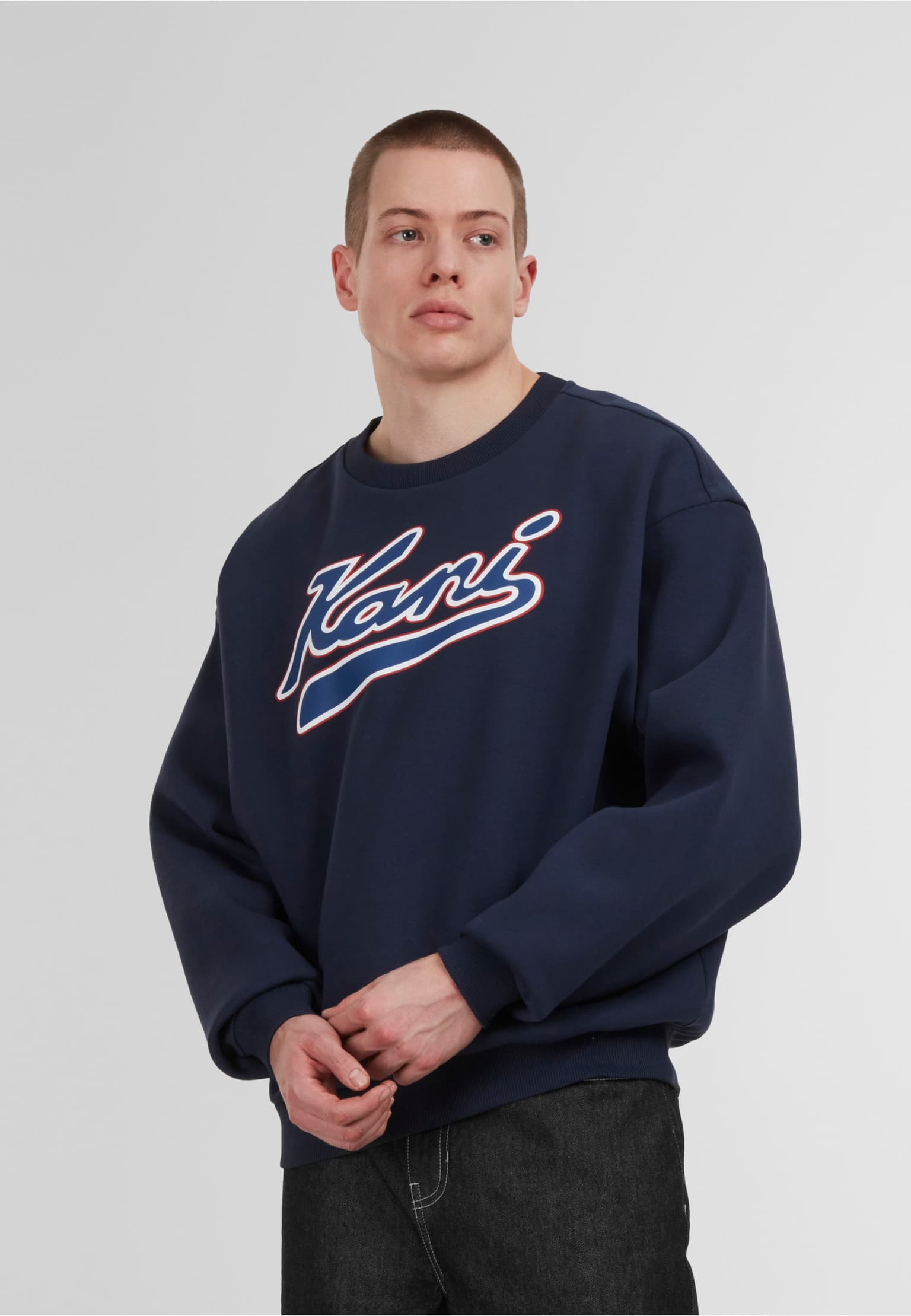 Karl Kani Varsity Print Os Crewneck