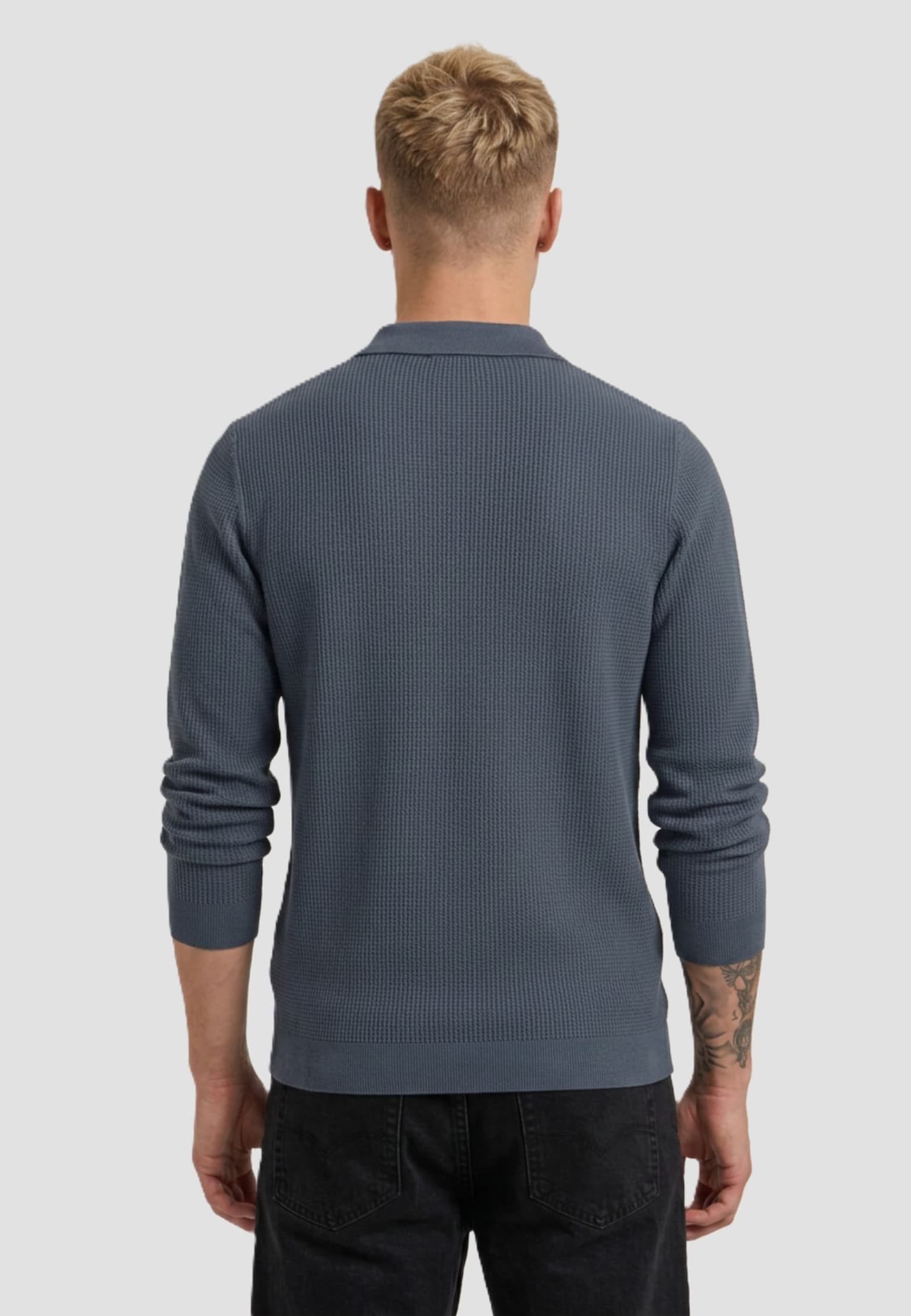 Dstrezzed Kostas Zip Polo – Bild 2