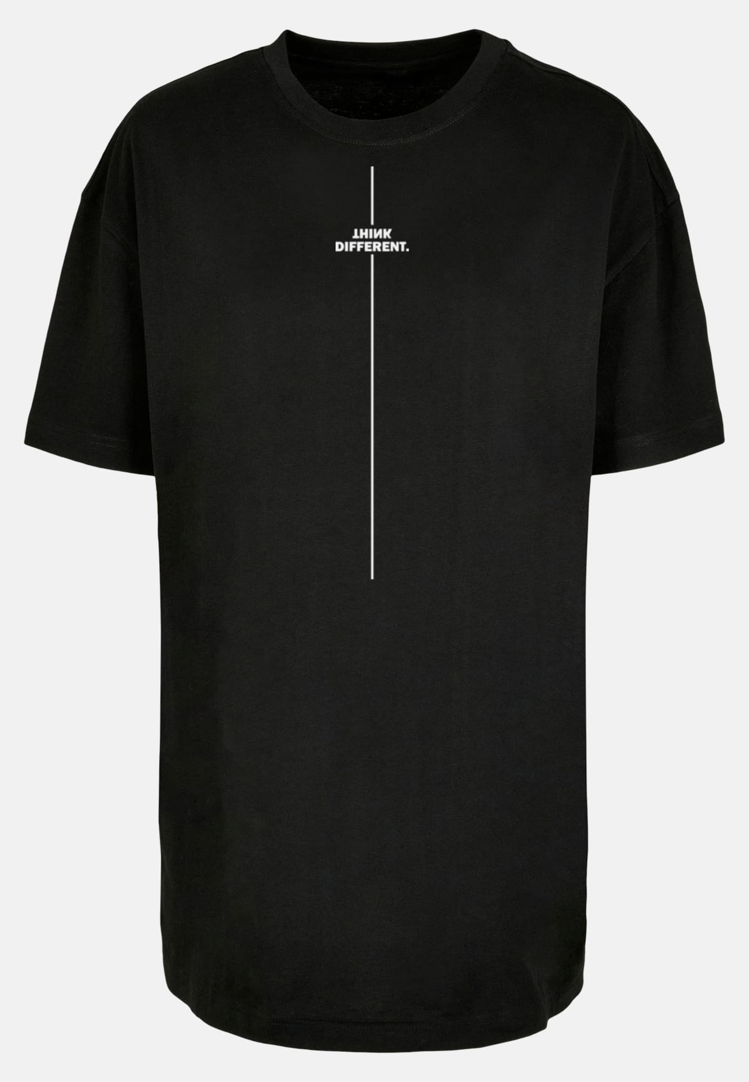 Merchcode POD Ladies Think Different Oversized Boyfriend Tee – Bild 3