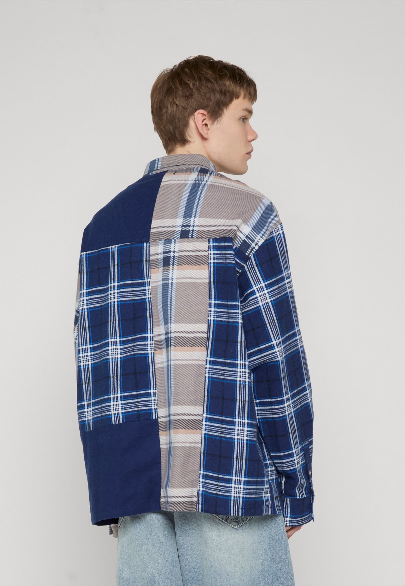 True Religion LS INDIGO PRINTED FLANNEL SHIRT – Bild 2