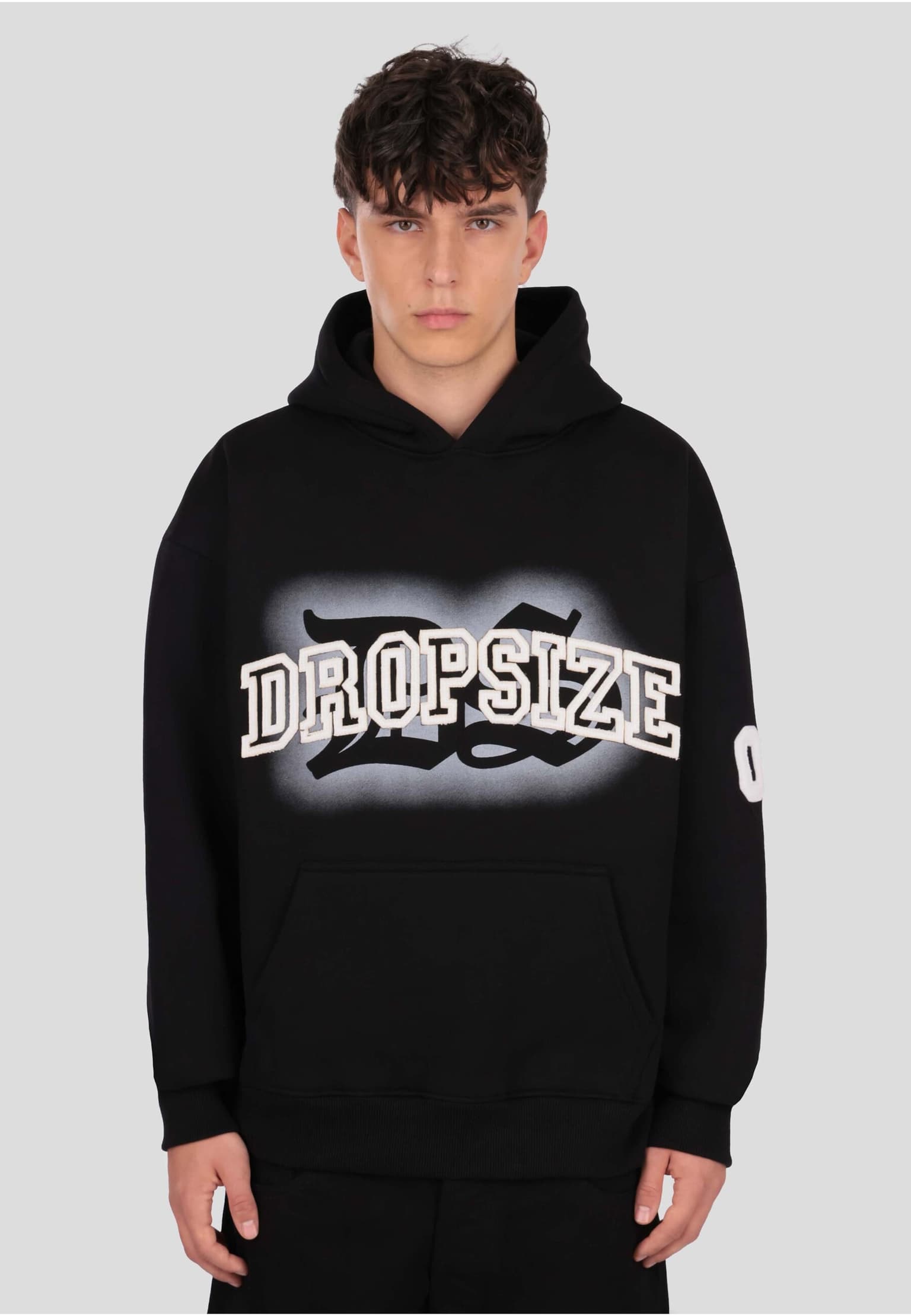 Dropsize HEAVY OVERSIZE RAW HOODIE