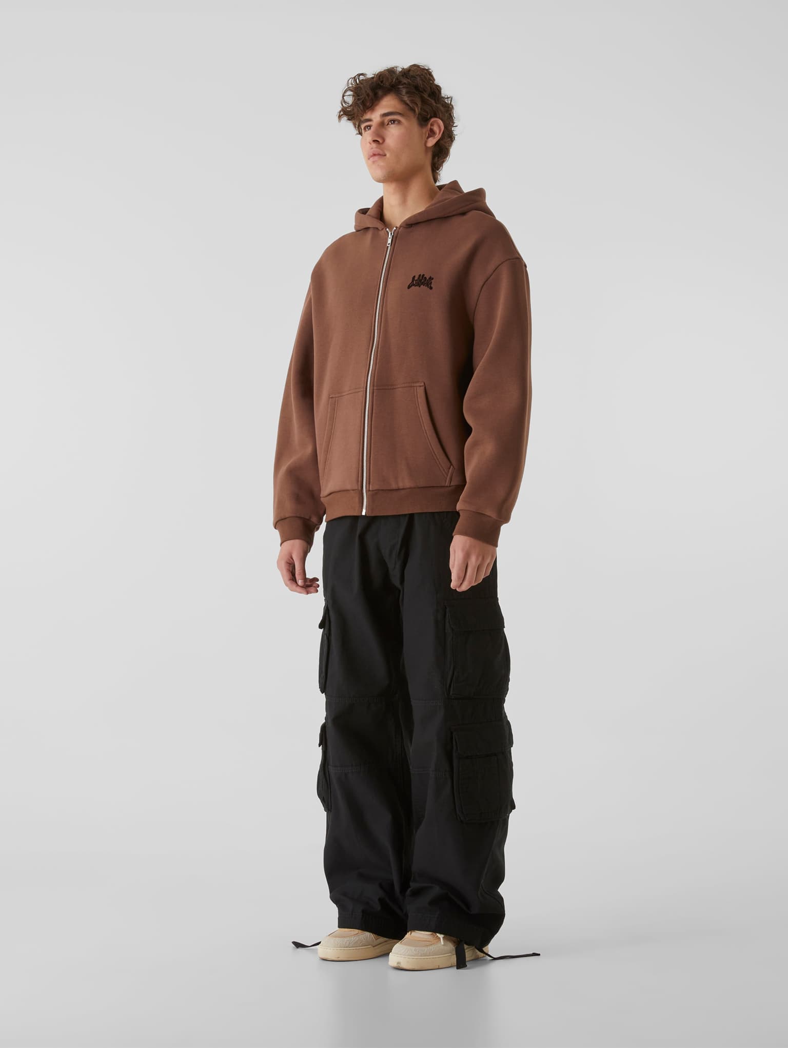 Lost Youth Pocket Logo Cargohose – Bild 3