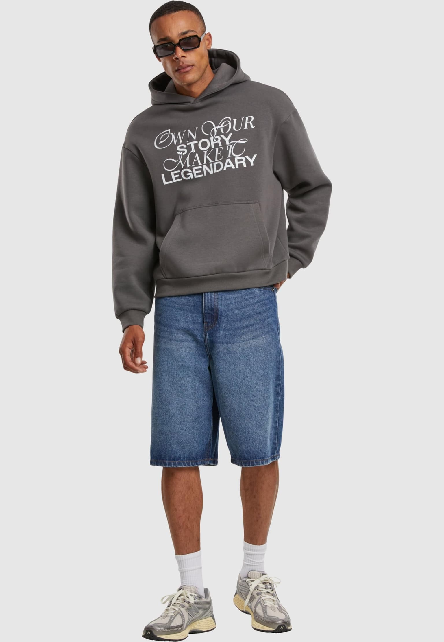 Mister Tee Upscale Make It Legendary Fluffy Hoody – Bild 4