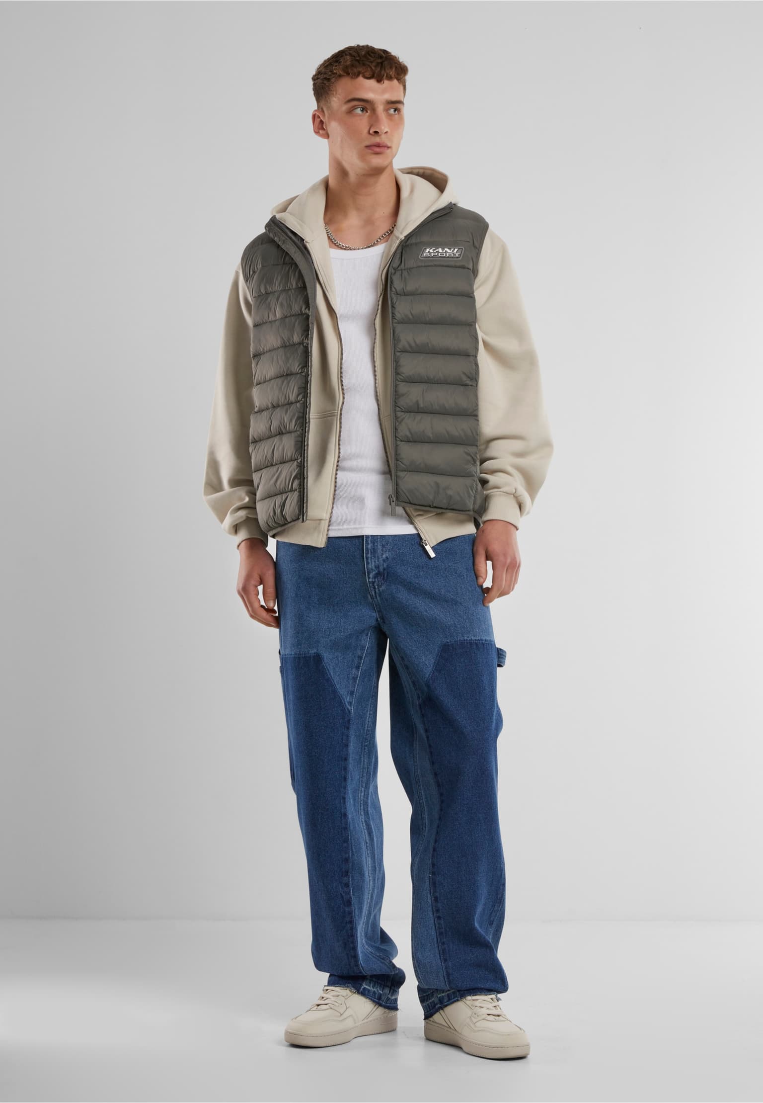 Karl Kani Sport Patch Light Puffer Vest – Bild 3