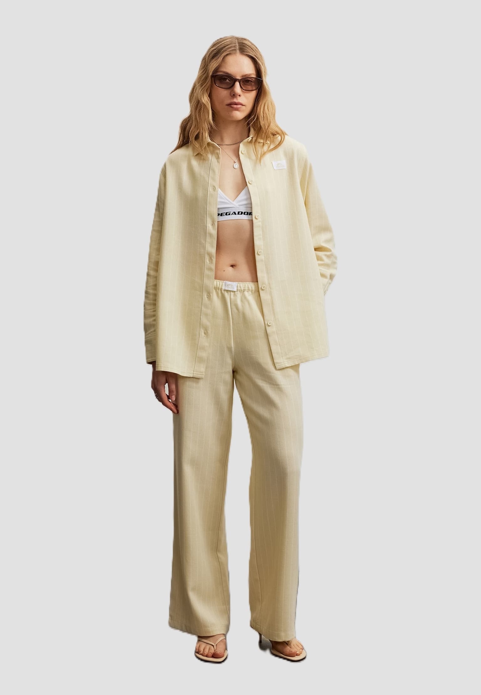 PEGADOR Olga Striped Loose Pants – Bild 4