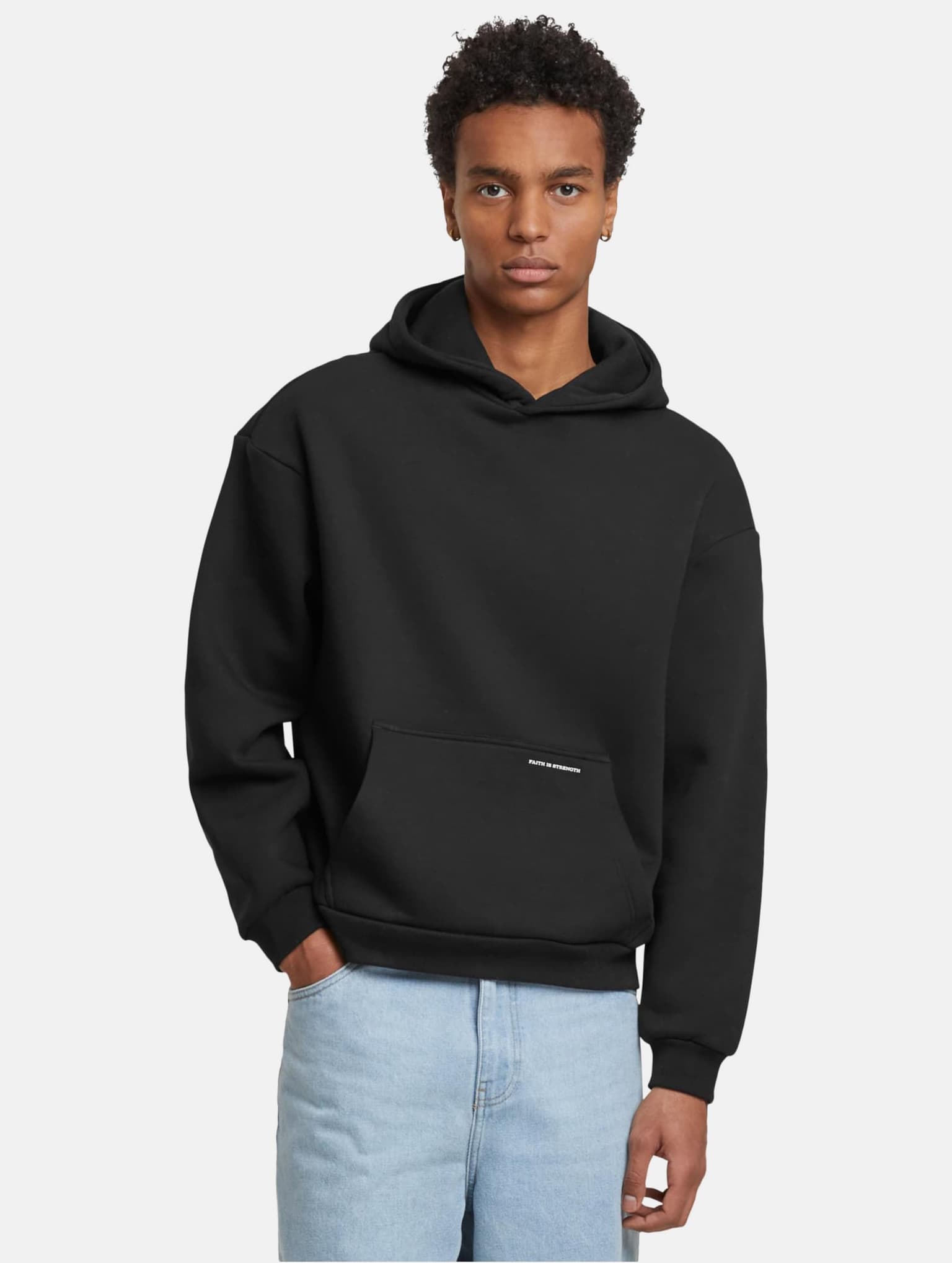 Mister Tee Upscale Faith Is Strength Fluffy Hoody