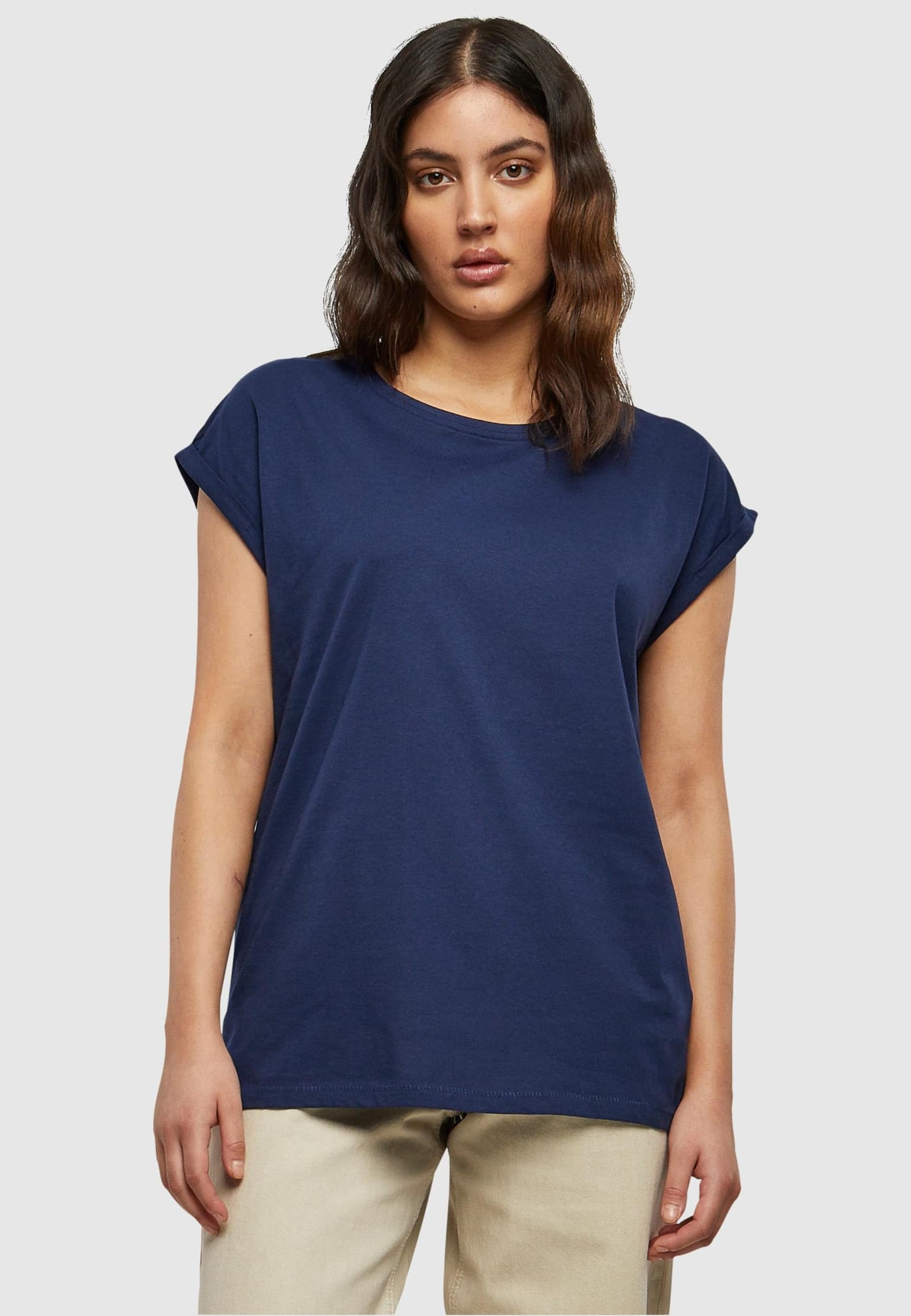Urban Classics Ladies Extended Shoulder Tee