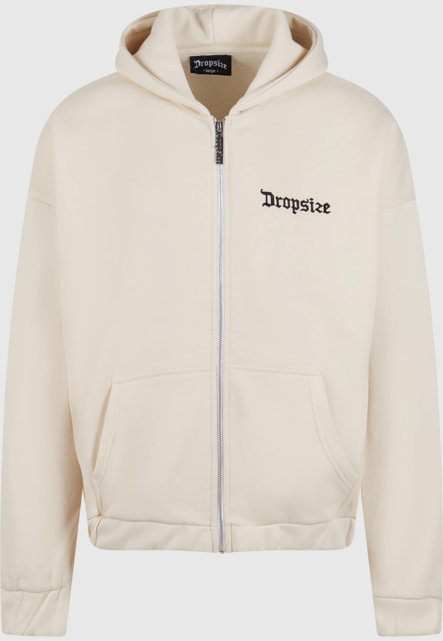 Dropsize Super Heavy Oversize Blank Zip Hoodie – Bild 4