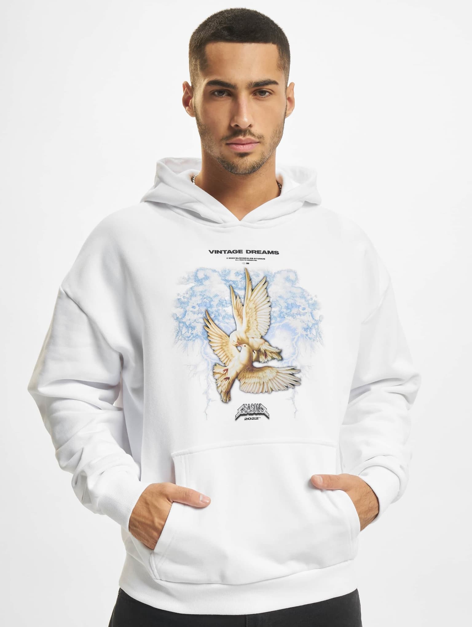 MJ Gonzales VINTAGE DREAMS V.1 Heavy Hoody Oversized Essentials V.4 – Bild 3