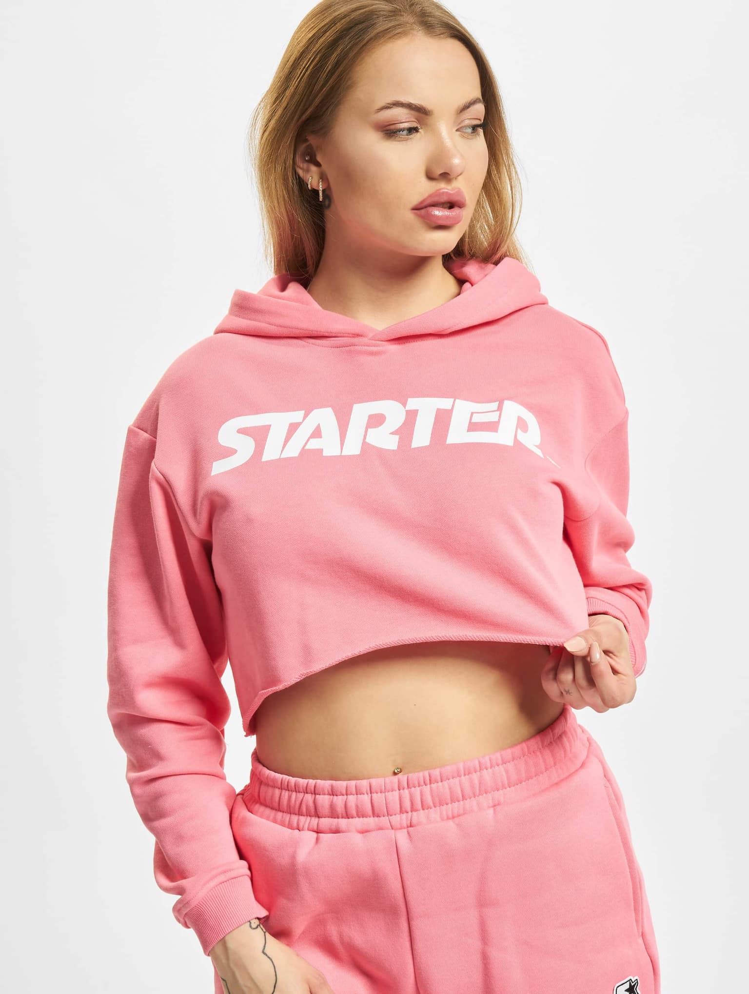 Starter Black Label Ladies Cropped Hoody – Bild 3
