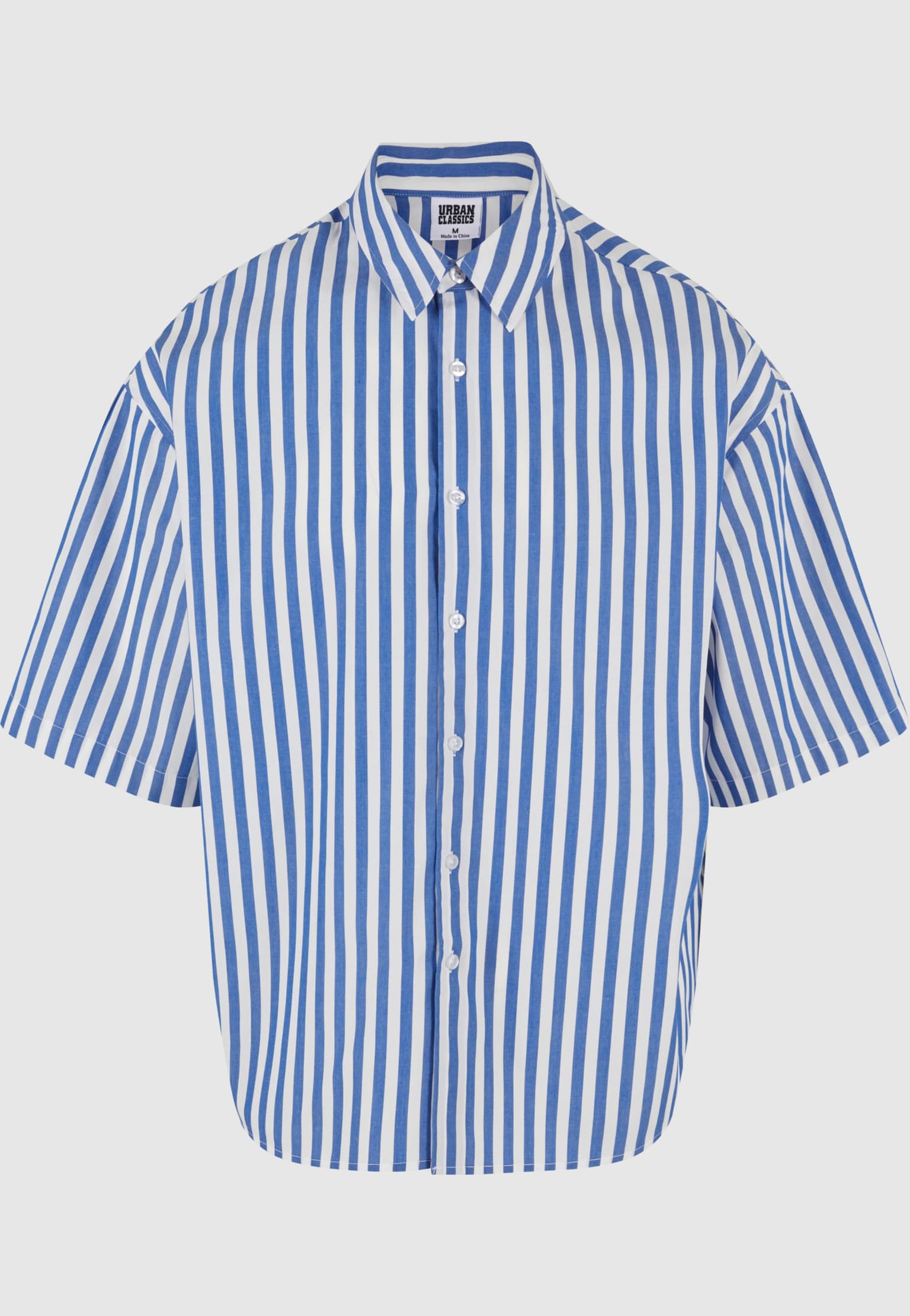 Urban Classics Striped Short Sleeve Summer Shirt – Bild 4