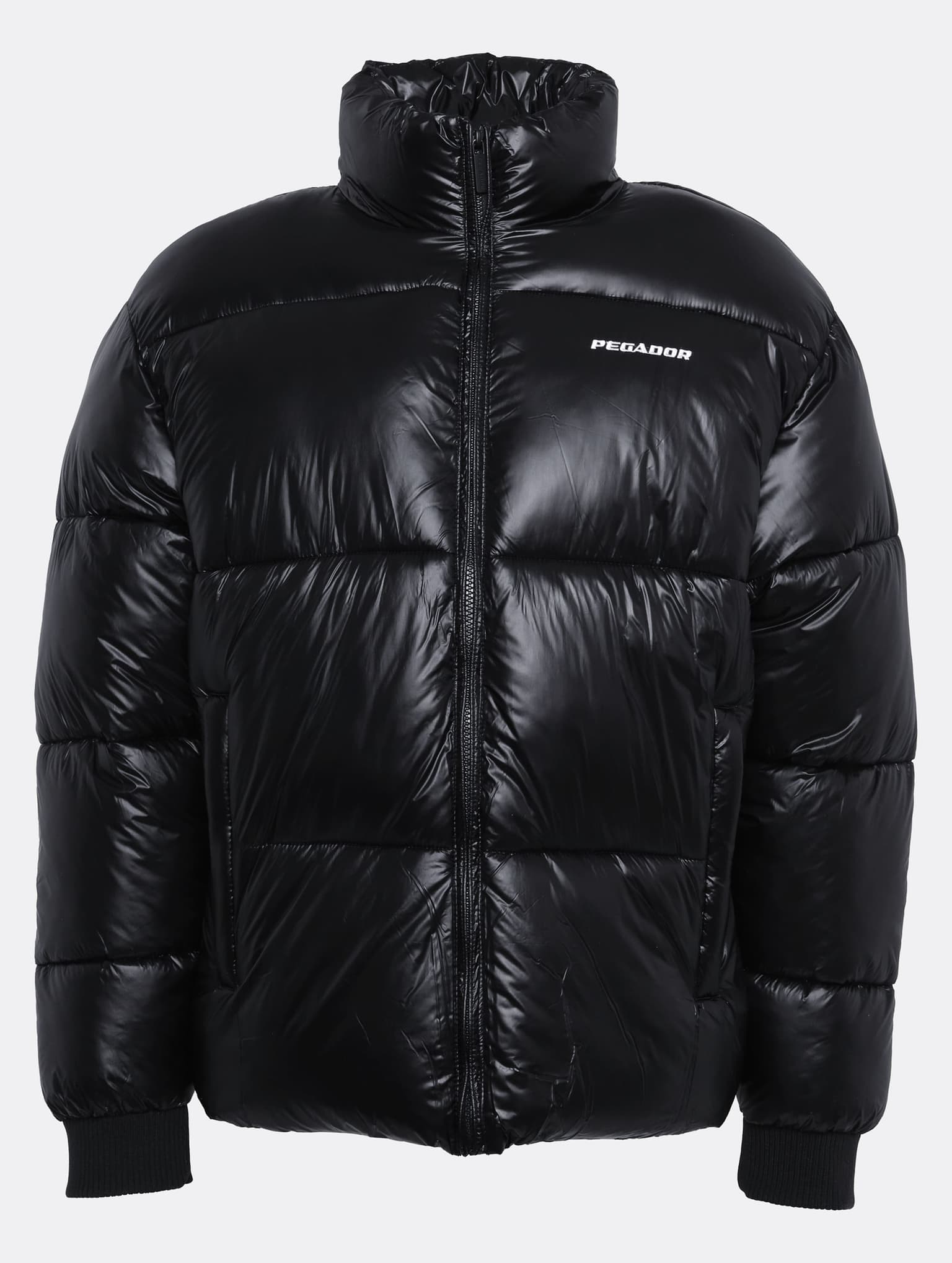 PEGADOR Solin Light Glossy Puffer Jacket – Bild 3