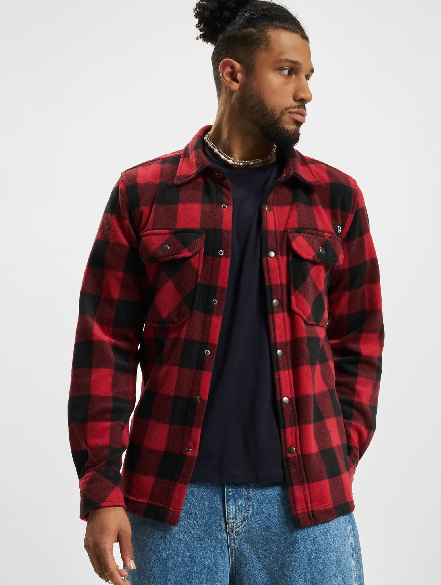 Brandit Jeff Fleece Shirt Long Sleeve