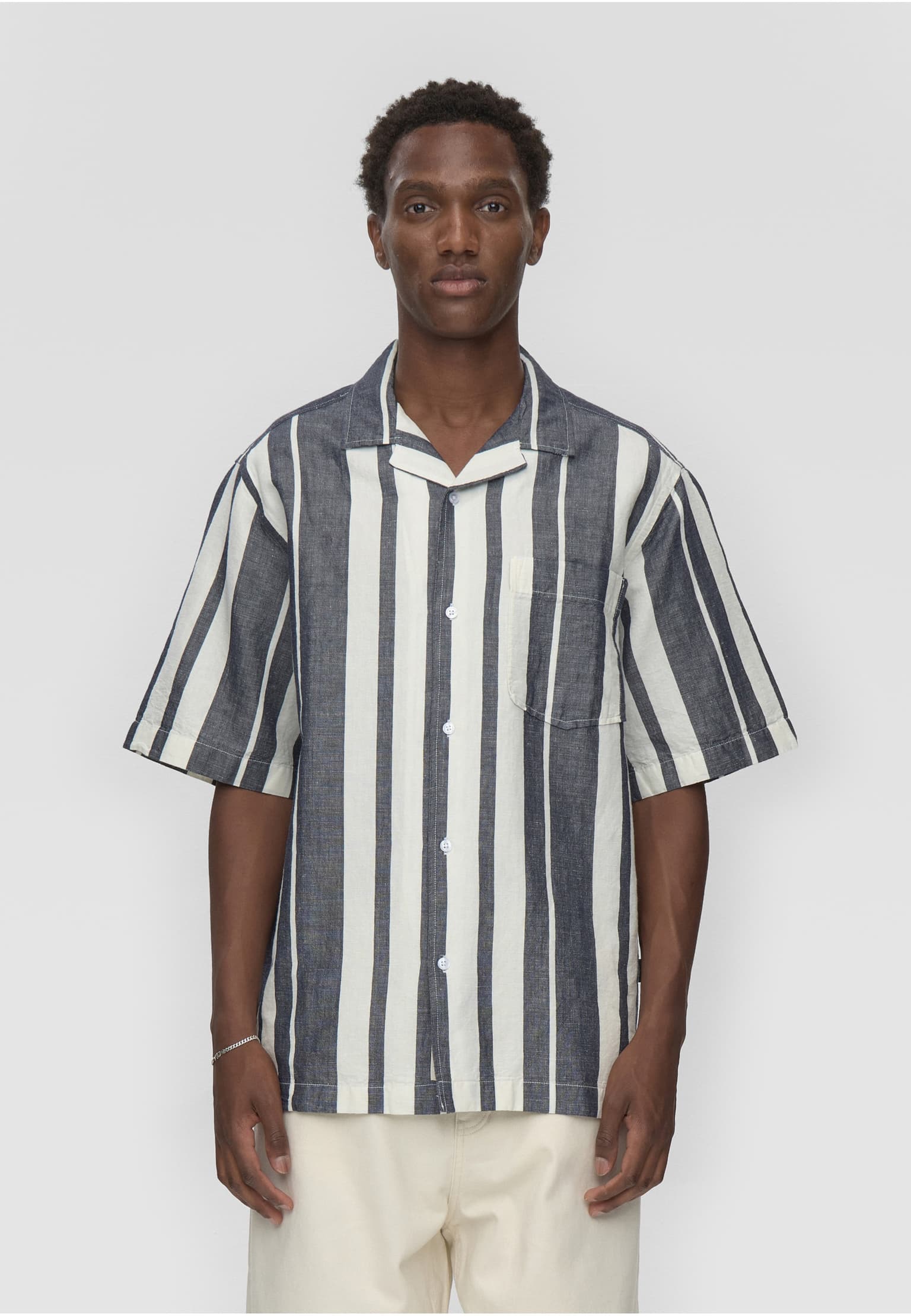 Minimum Hayden reg ss striped shirt