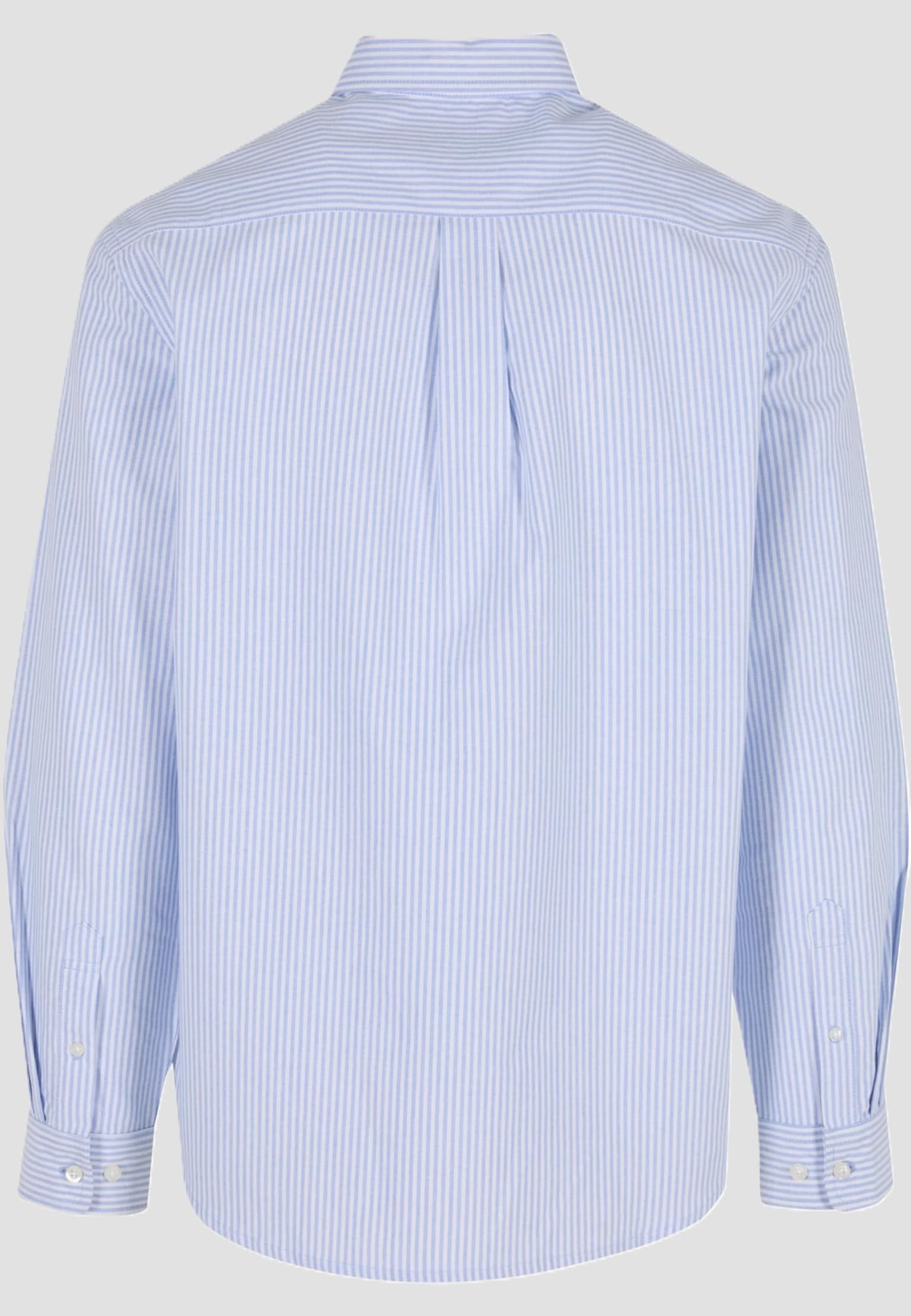 Urban Classics Striped Button Up Oxford Shirt – Bild 4