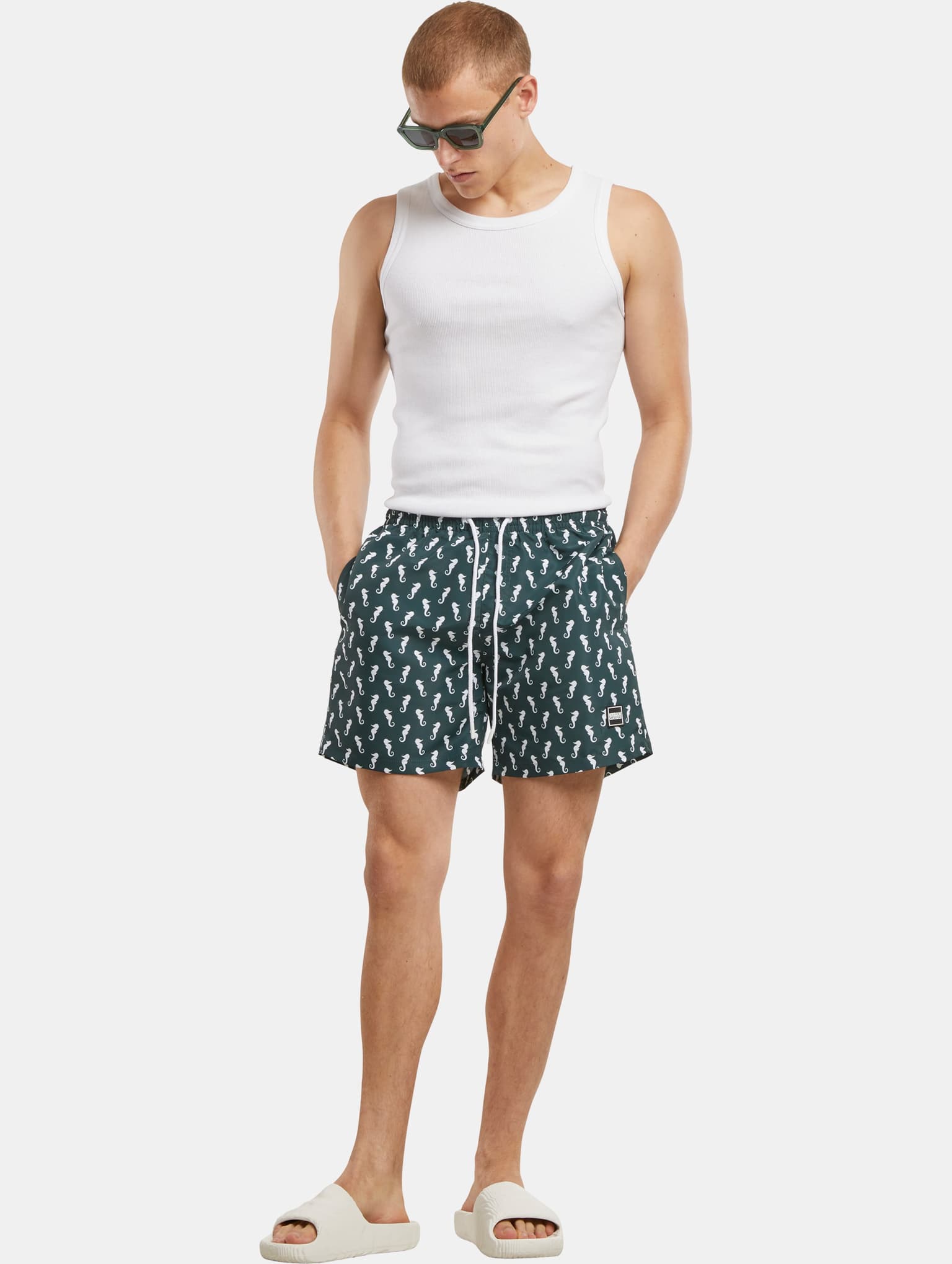 Urban Classics Pattern Swim Short – Bild 4