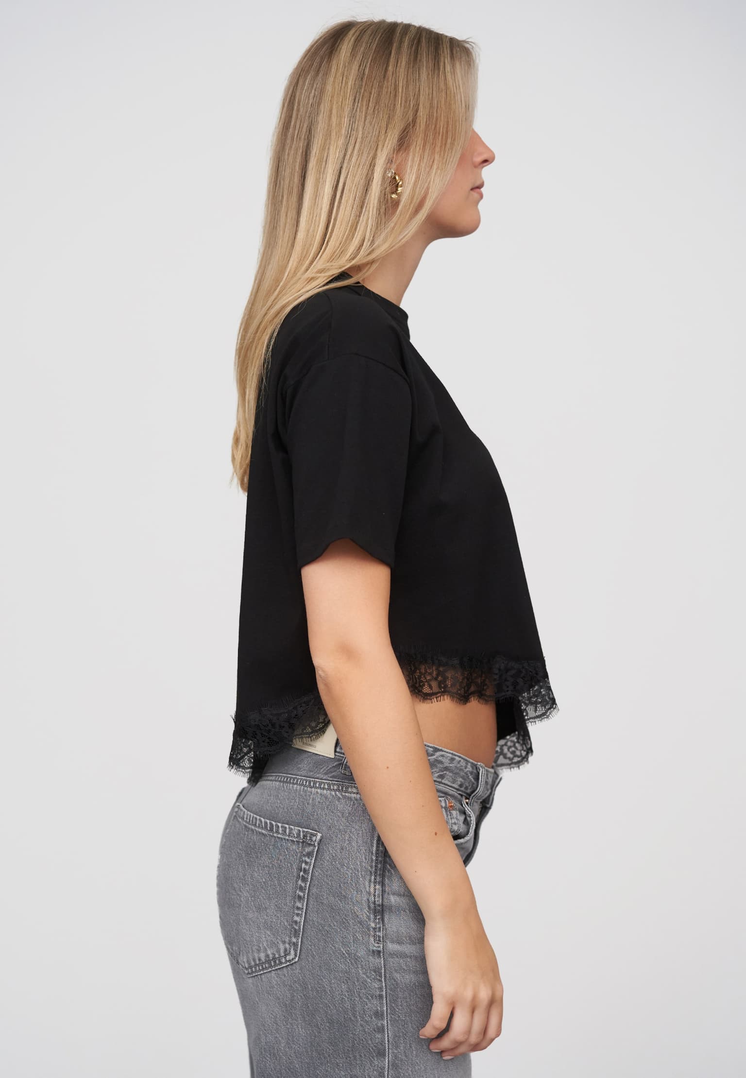 Cloud5ive Asymetric Lace Shirt – Bild 4