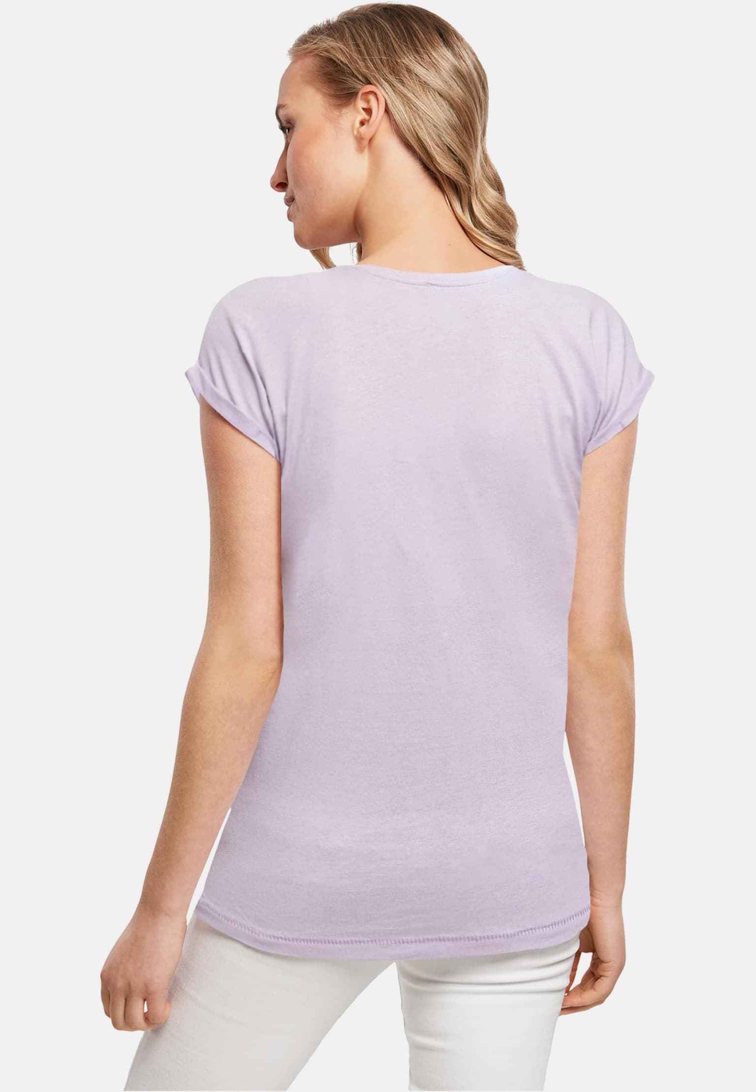 Merchcode POD Ladies But First Coffee Extended Shoulder Tee – Bild 2
