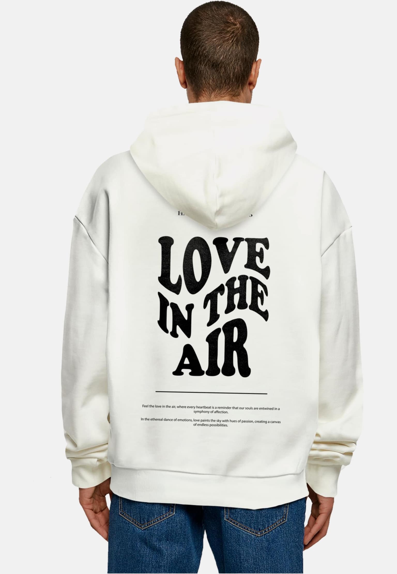 Merchcode Love In The Air Ultra Heavy Hoody – Bild 2