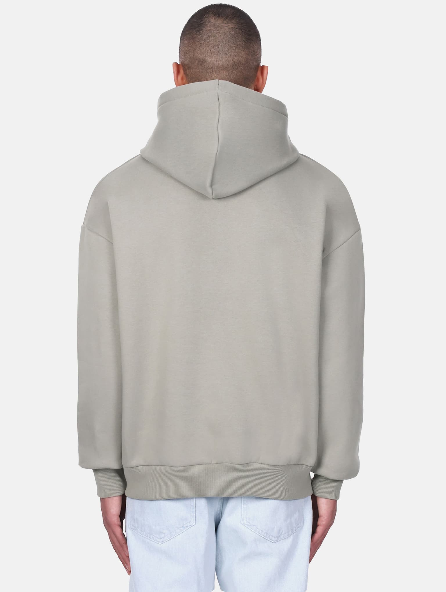Dropsize Heavy Logo Design Hoodie – Bild 2