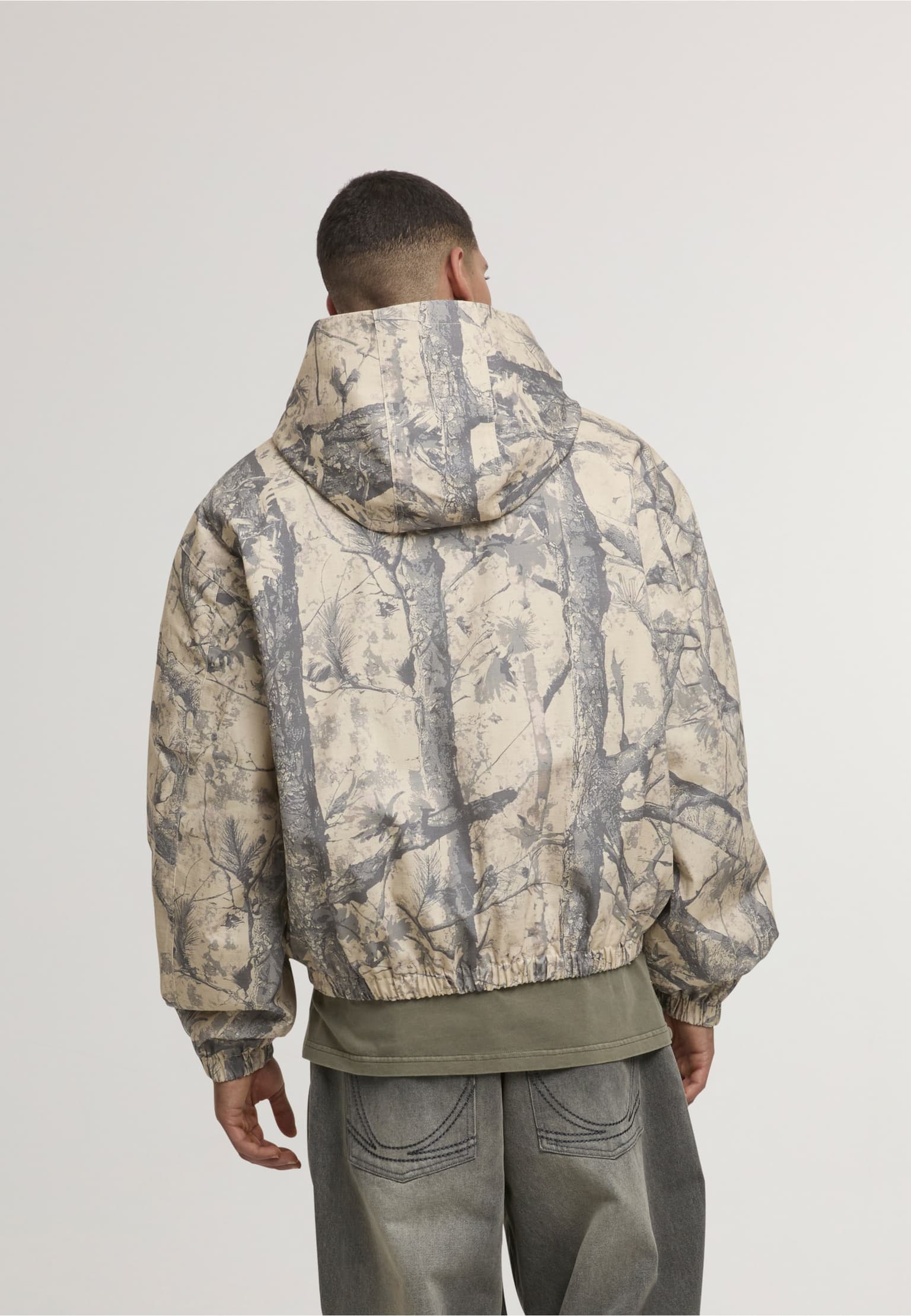 Karl Kani Signature Wood Camo Oversized Work Jacket – Bild 2