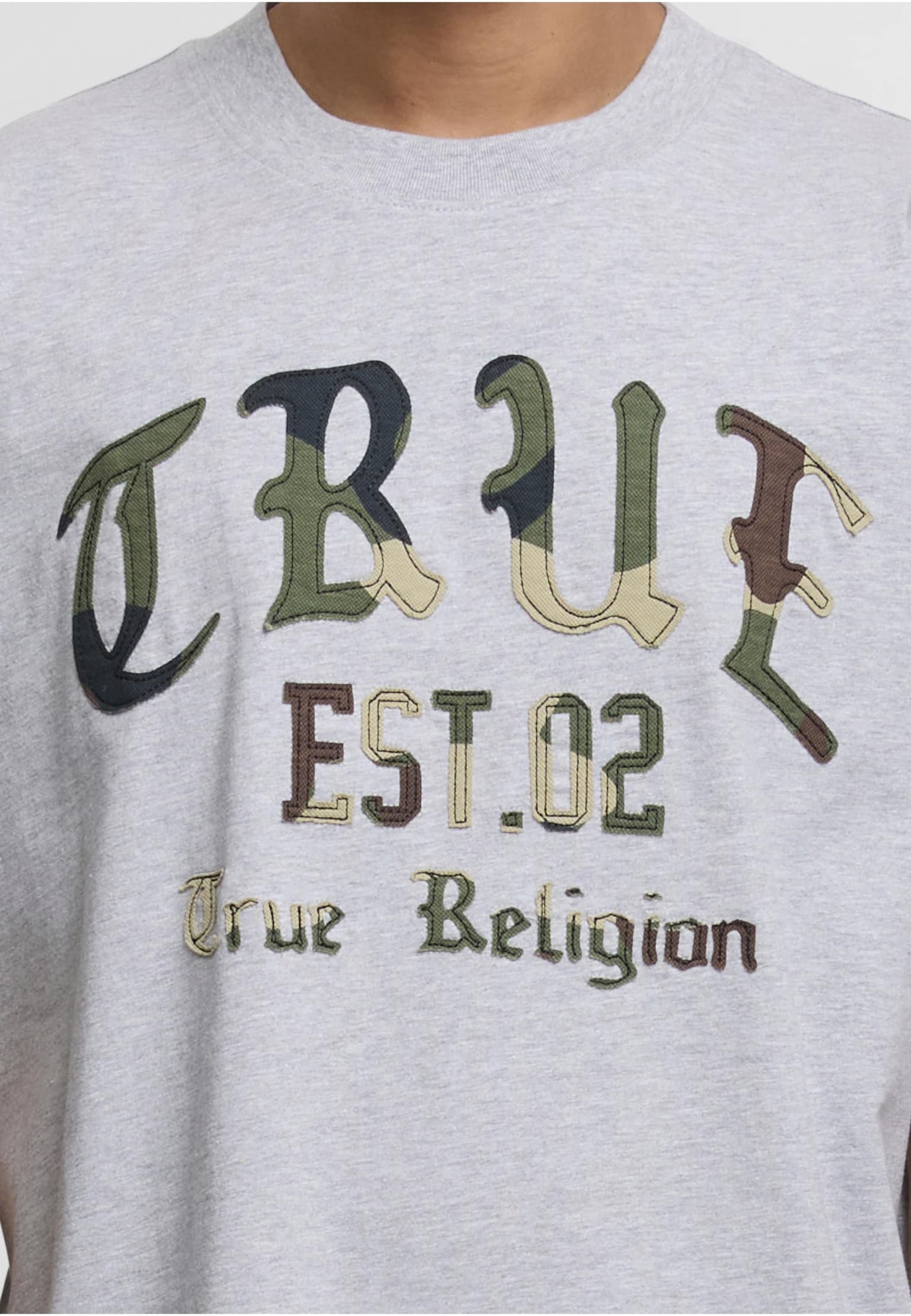 True Religion FOREST CAMO OVERSIZED TEE – Bild 4