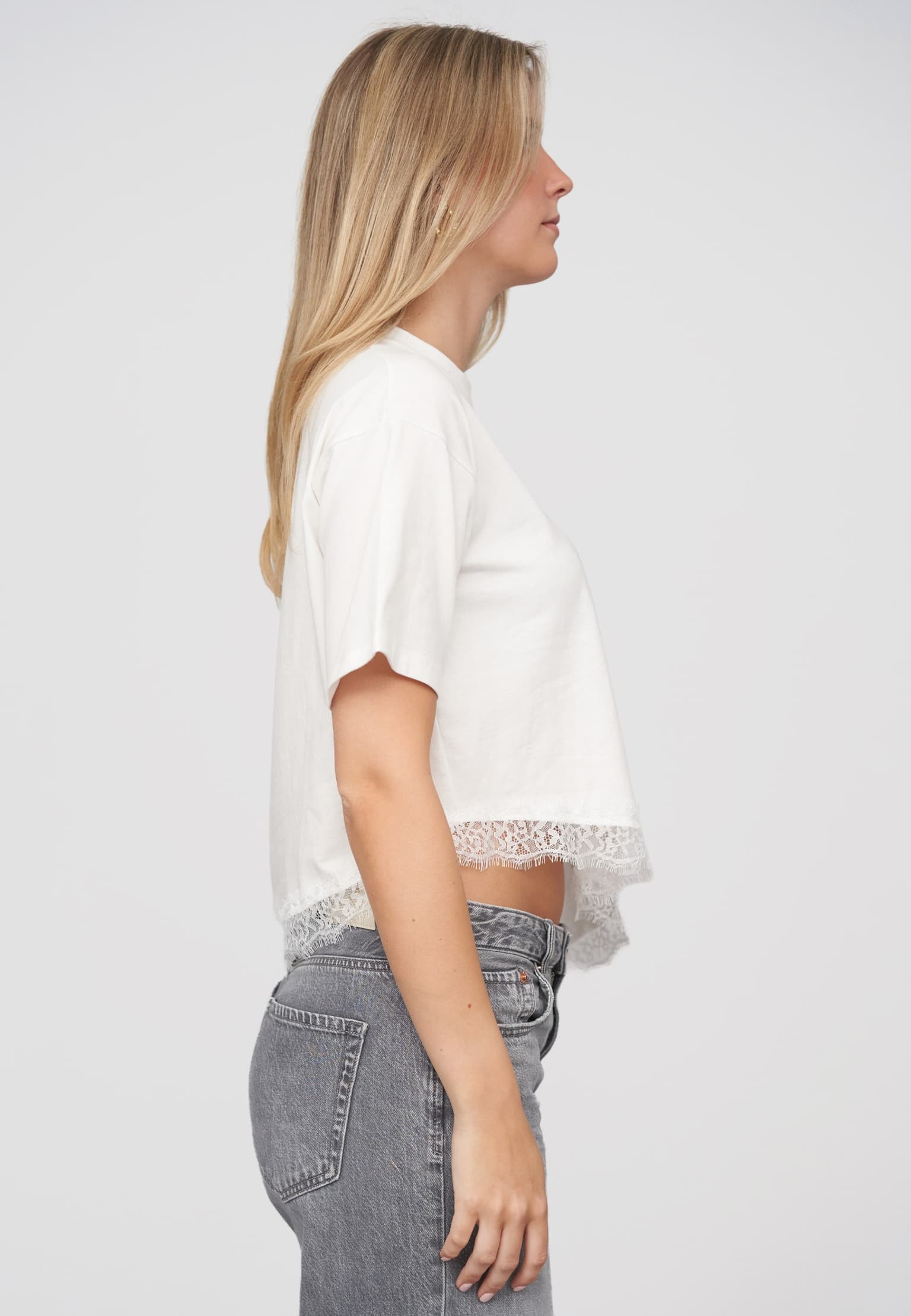 Cloud5ive Asymetric Lace Shirt – Bild 4
