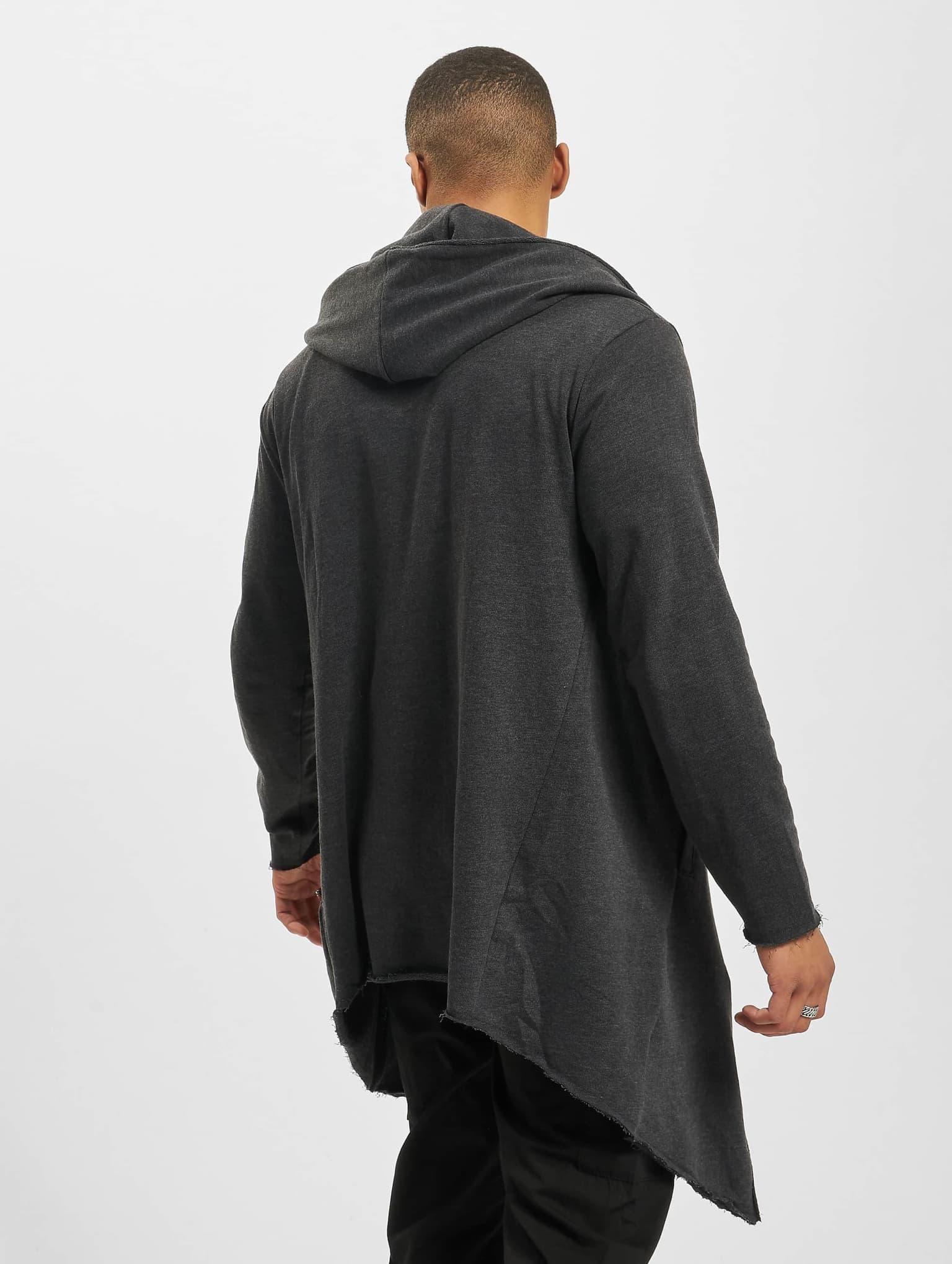 Urban Classics Long Hooded Open Edge Cardigan – Bild 2