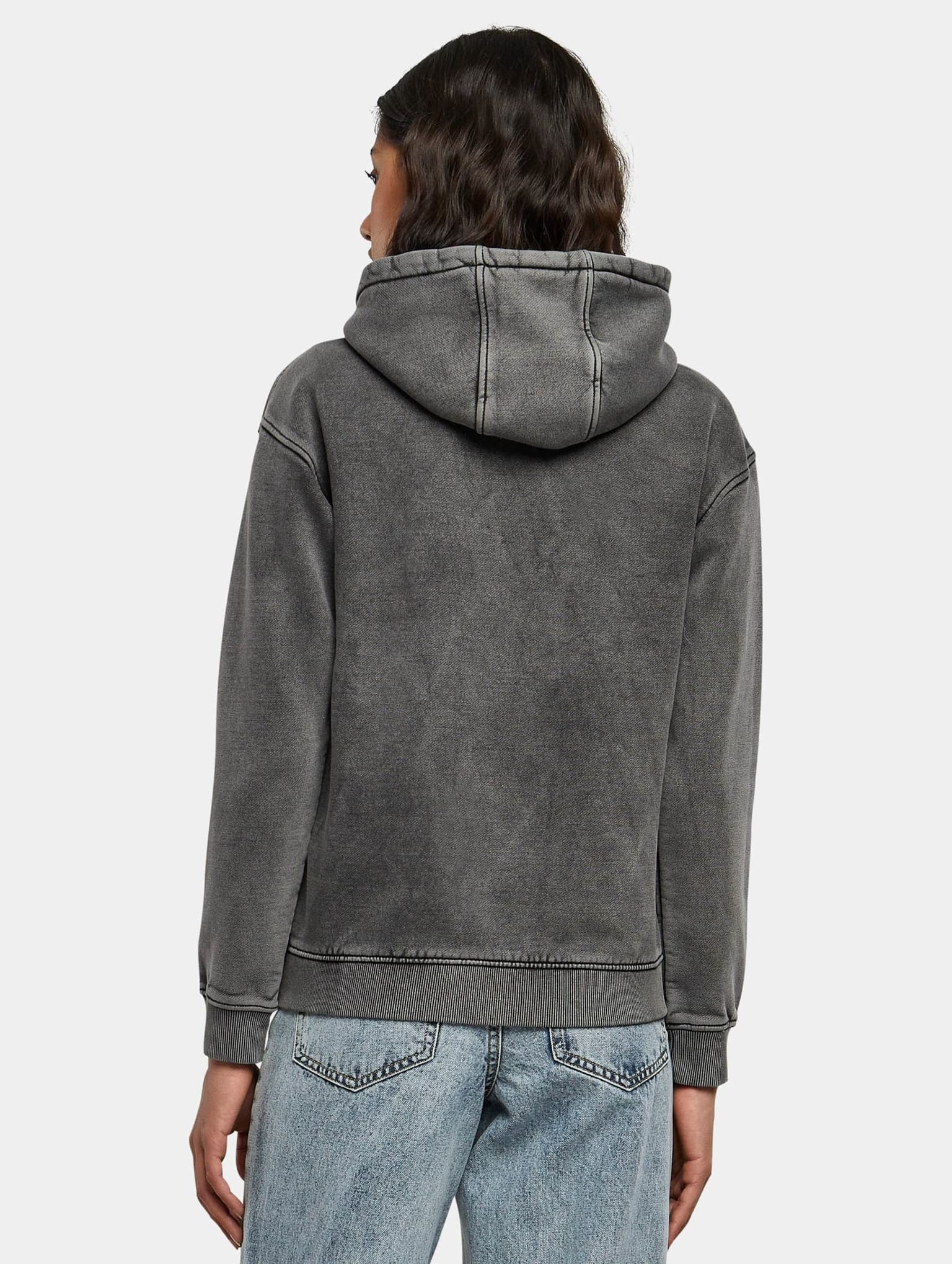 Urban Classics Ladies Stone Washed Hoody – Bild 2