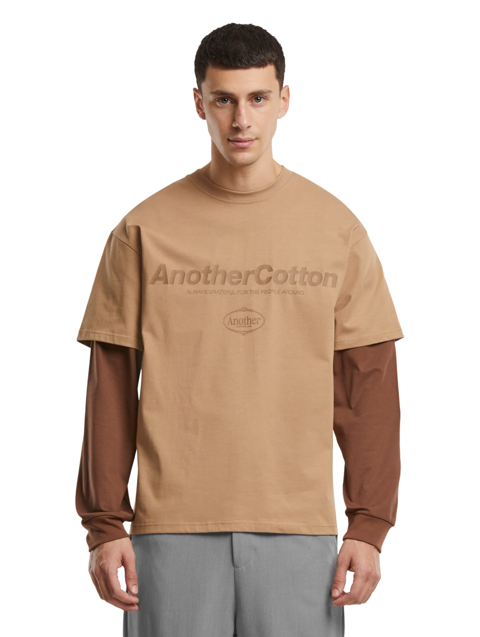 Another Cotton Lab Oversize Double Layer Longsleeve – Bild 4