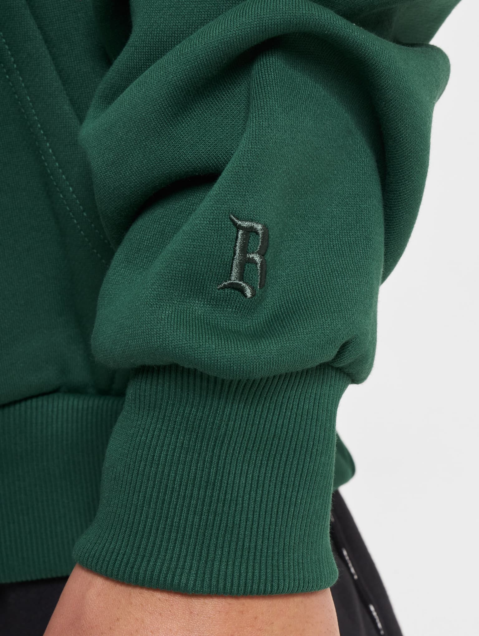 Bazix Republiq Super Heavy Blank Hoodie – Bild 4