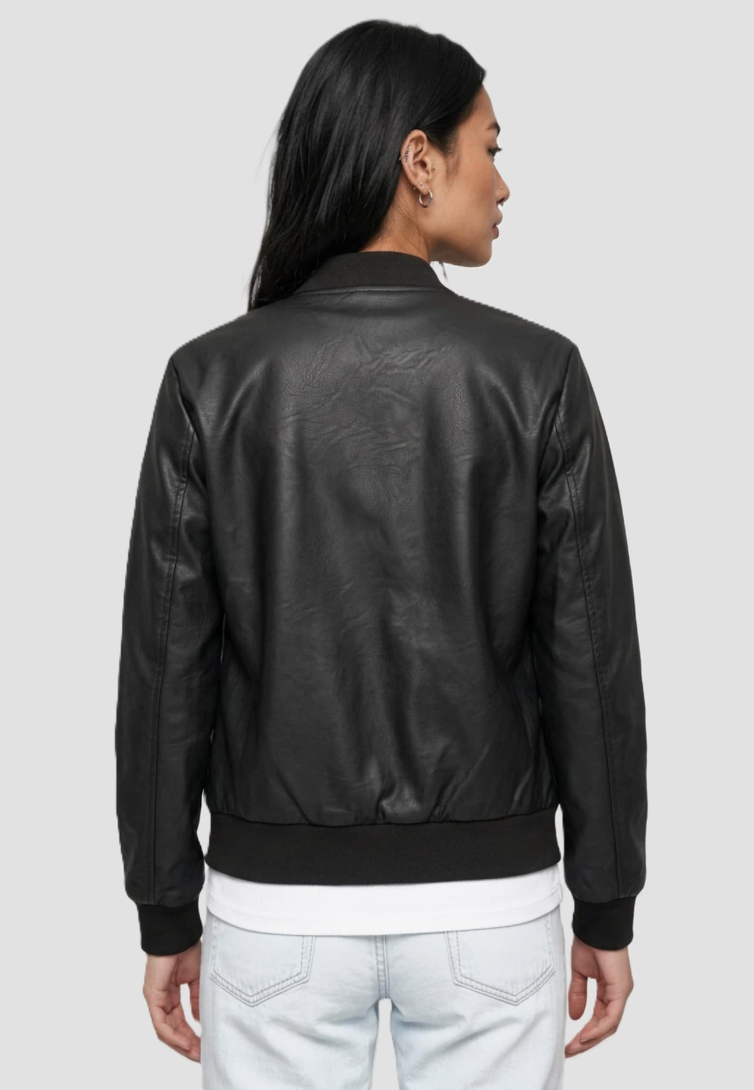 Cloud5ive Blouson Bomberjacket Fauxleather – Bild 2