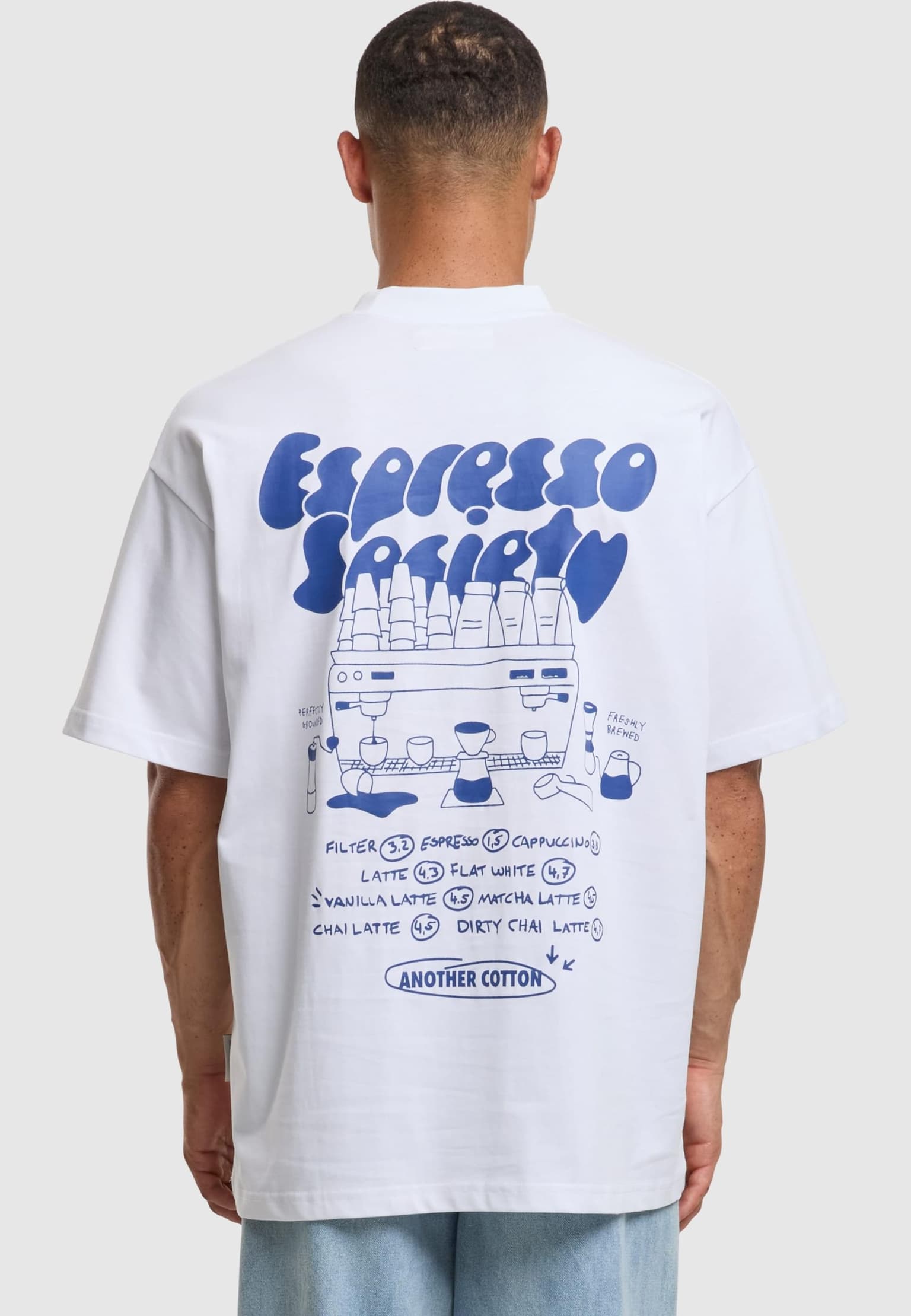 Another Cotton Lab Espresso Society T-Shirt – Bild 2