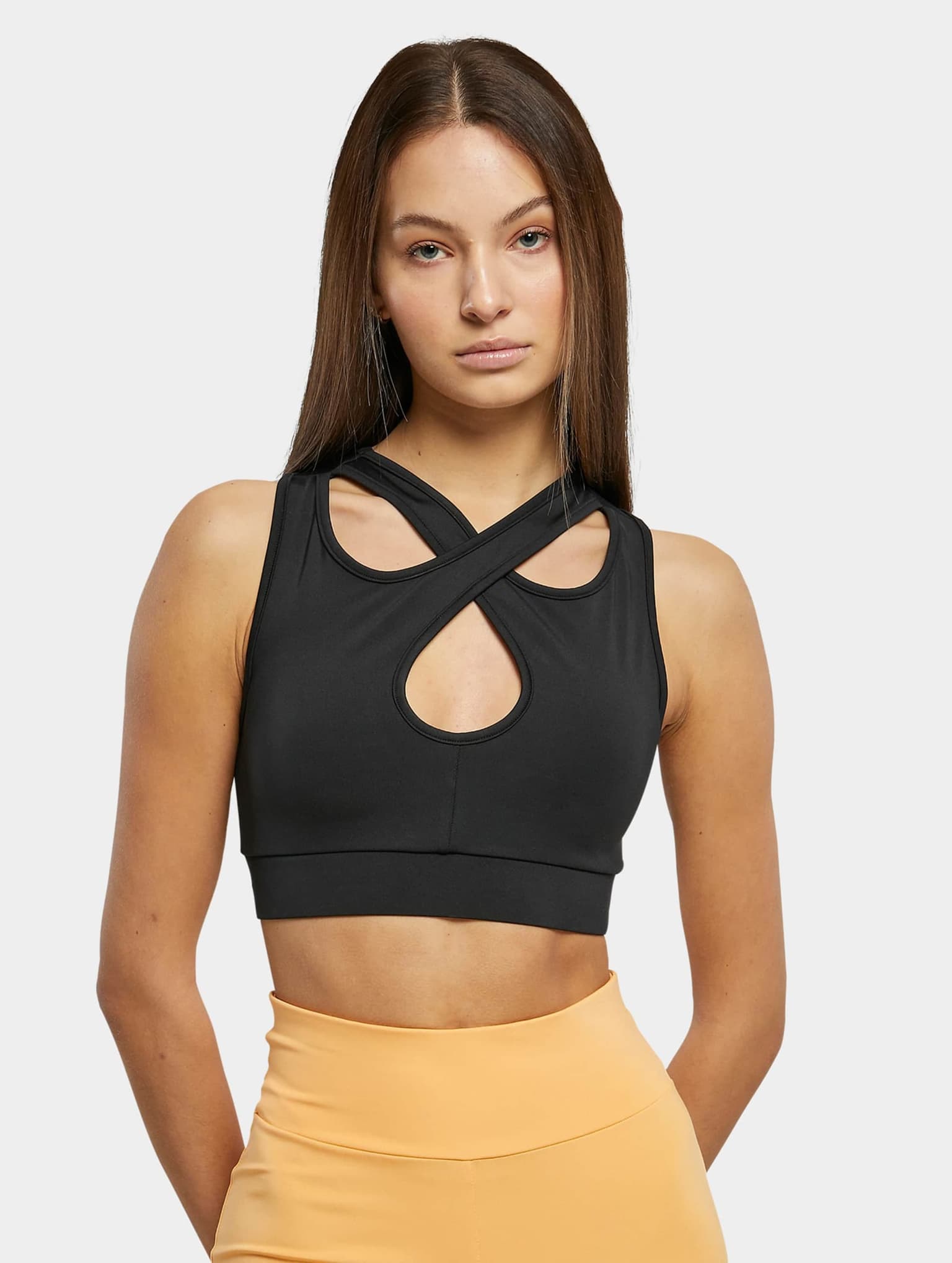 Urban Classics Ladies Crossed Sprots Top
