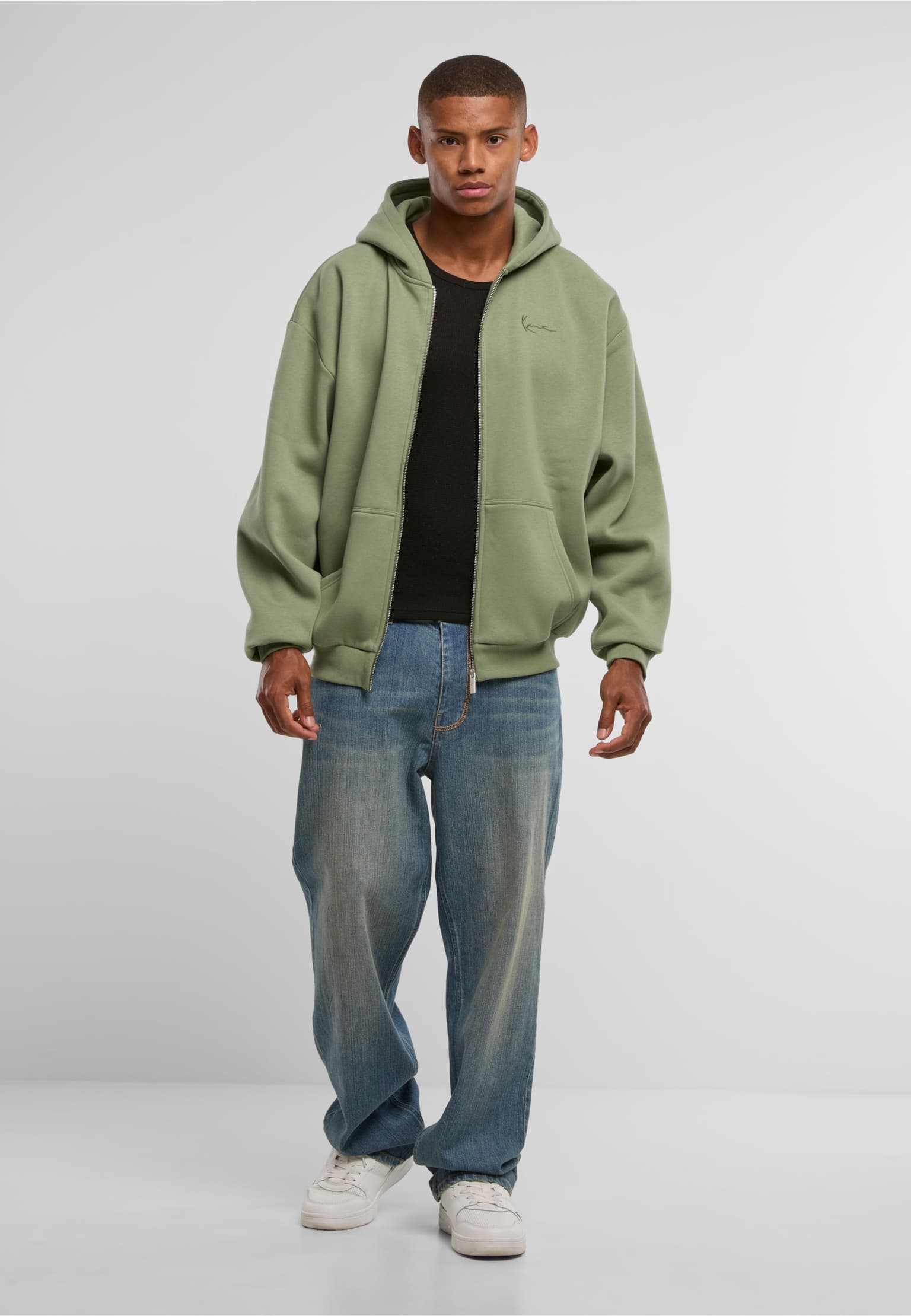 Karl Kani Small Signature Essential Os Zip Hoodie – Bild 3