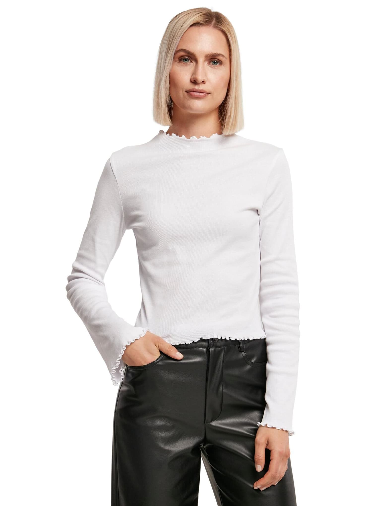 Urban Classics Ladies Rib Turtelneck Longsleeve – Bild 4