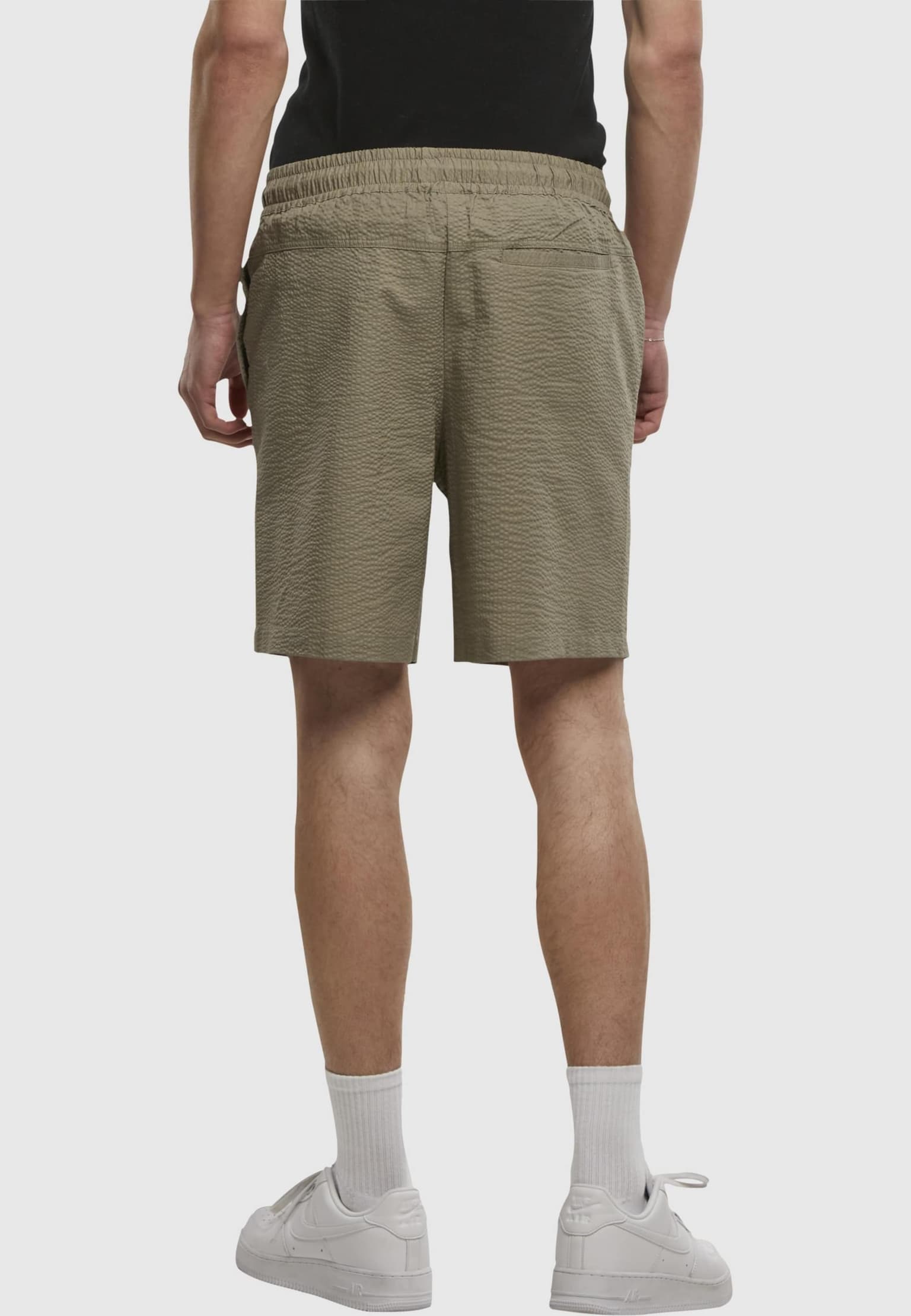 Urban Classics Basic Seersucker Short – Bild 2