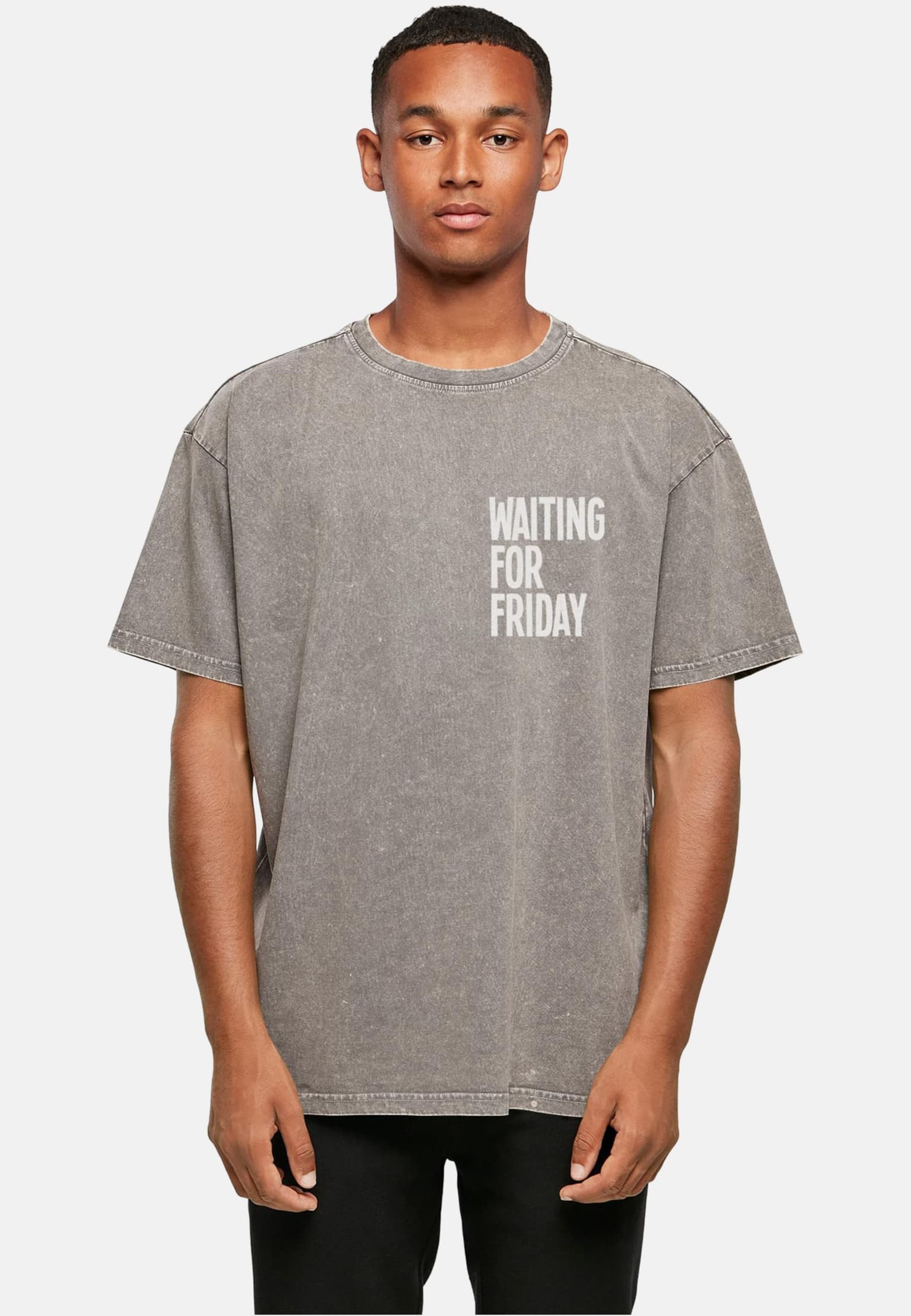Mister Tee Waiting For Friday Acid Washed Heavy Oversize
