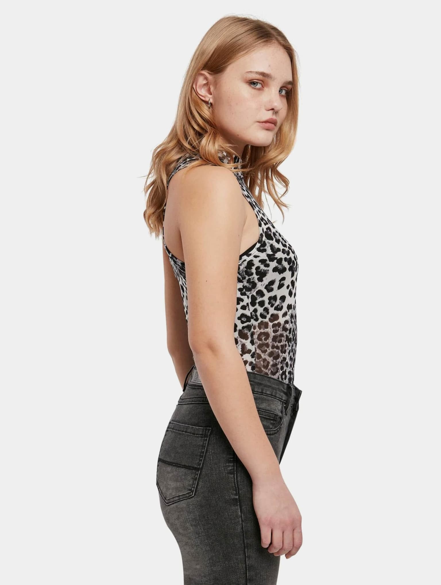 Urban Classics Ladies Sleeveless Mesh Body – Bild 3
