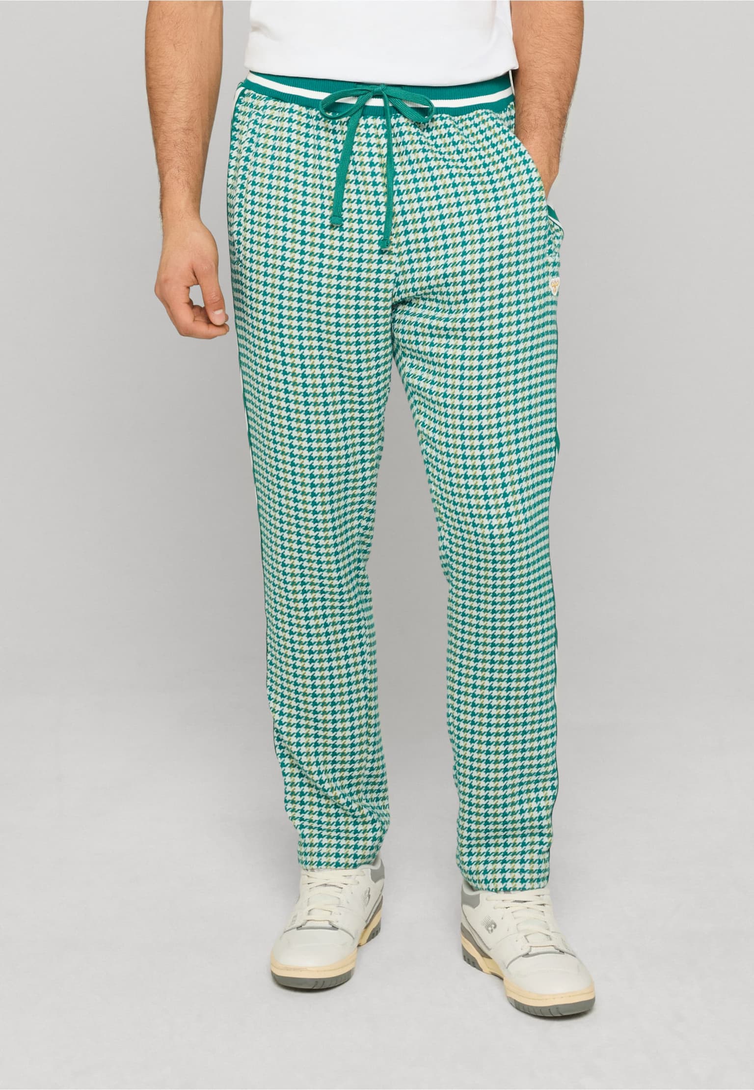 Hummel Pepita Woven Logotape Trackpants