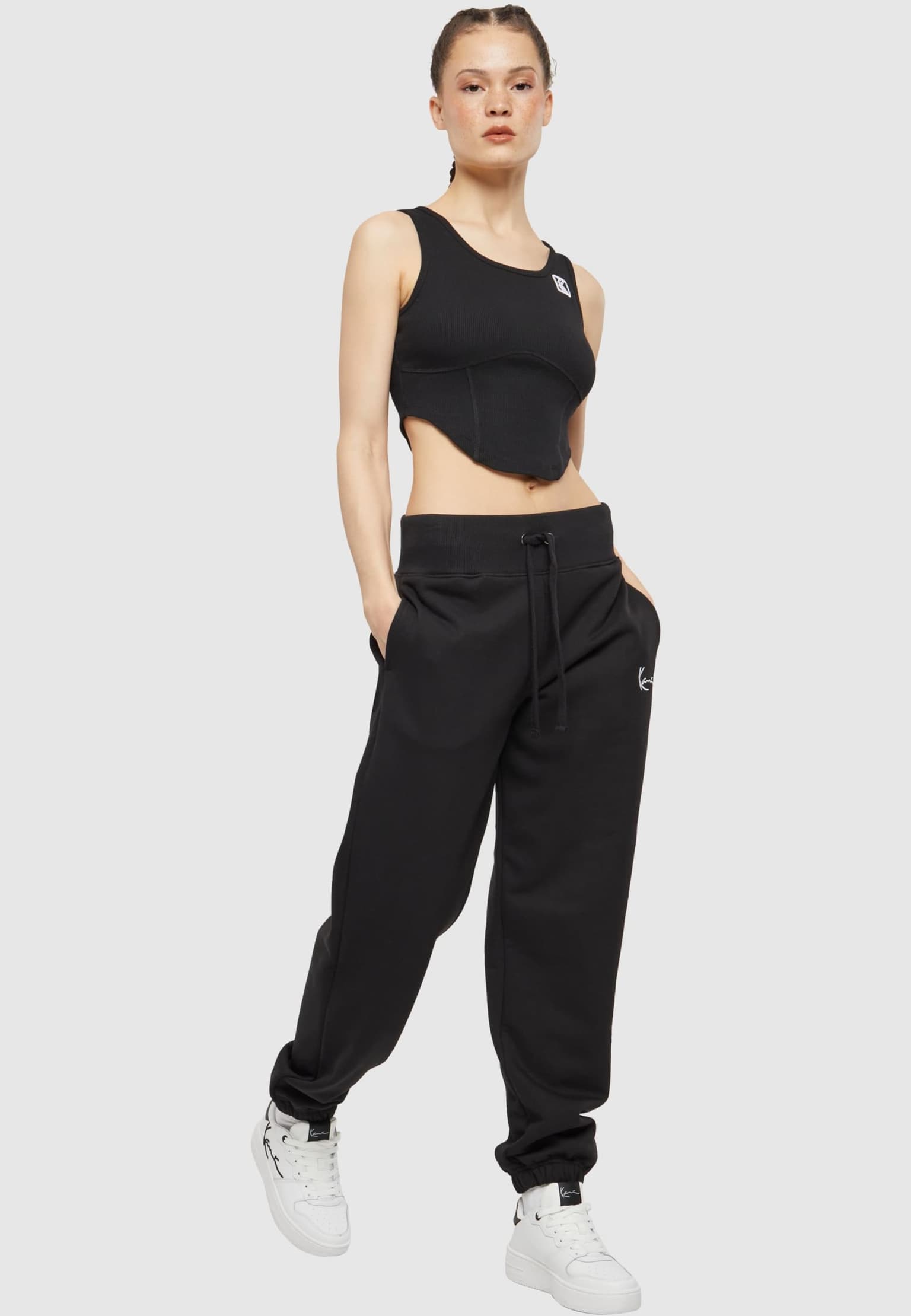 KW241-001-1 Karl Kani KK Og Corset Rib Top – Bild 3