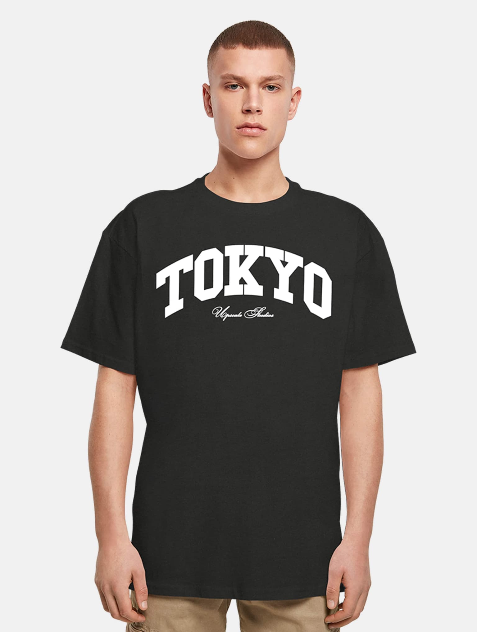 Mister Tee Upscale Tokyo College Oversize